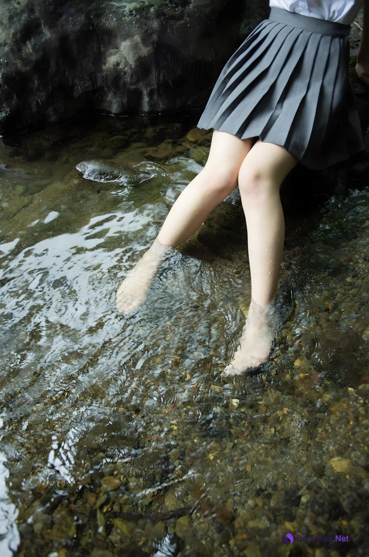 Mai Nanashima 七嶋舞, ヘアヌード写真集 [夏に舞うかげろう] Set.01 - Photo 10