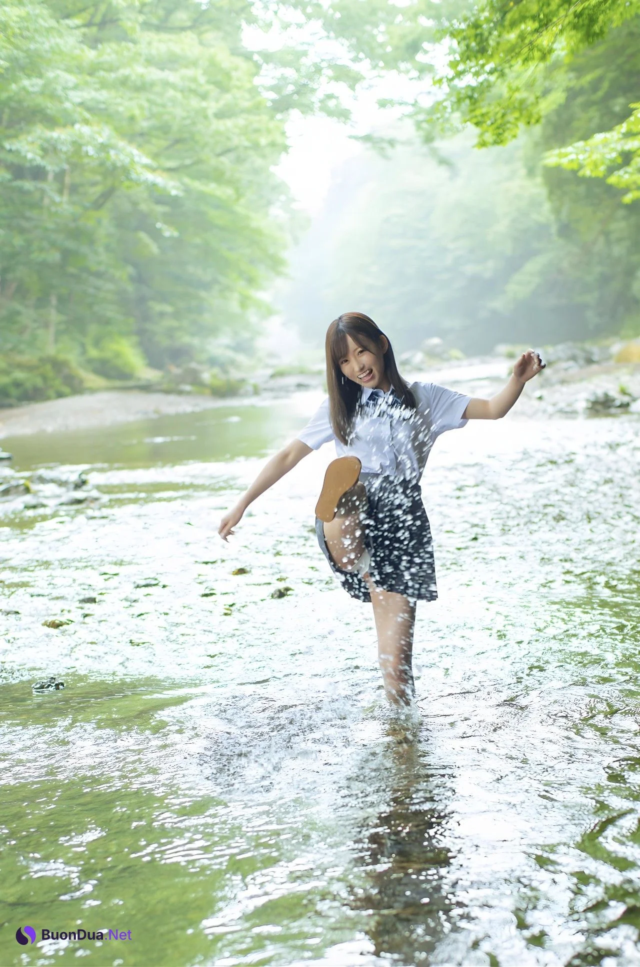 Mai Nanashima 七嶋舞, ヘアヌード写真集 [夏に舞うかげろう] Set.01 - Photo 6