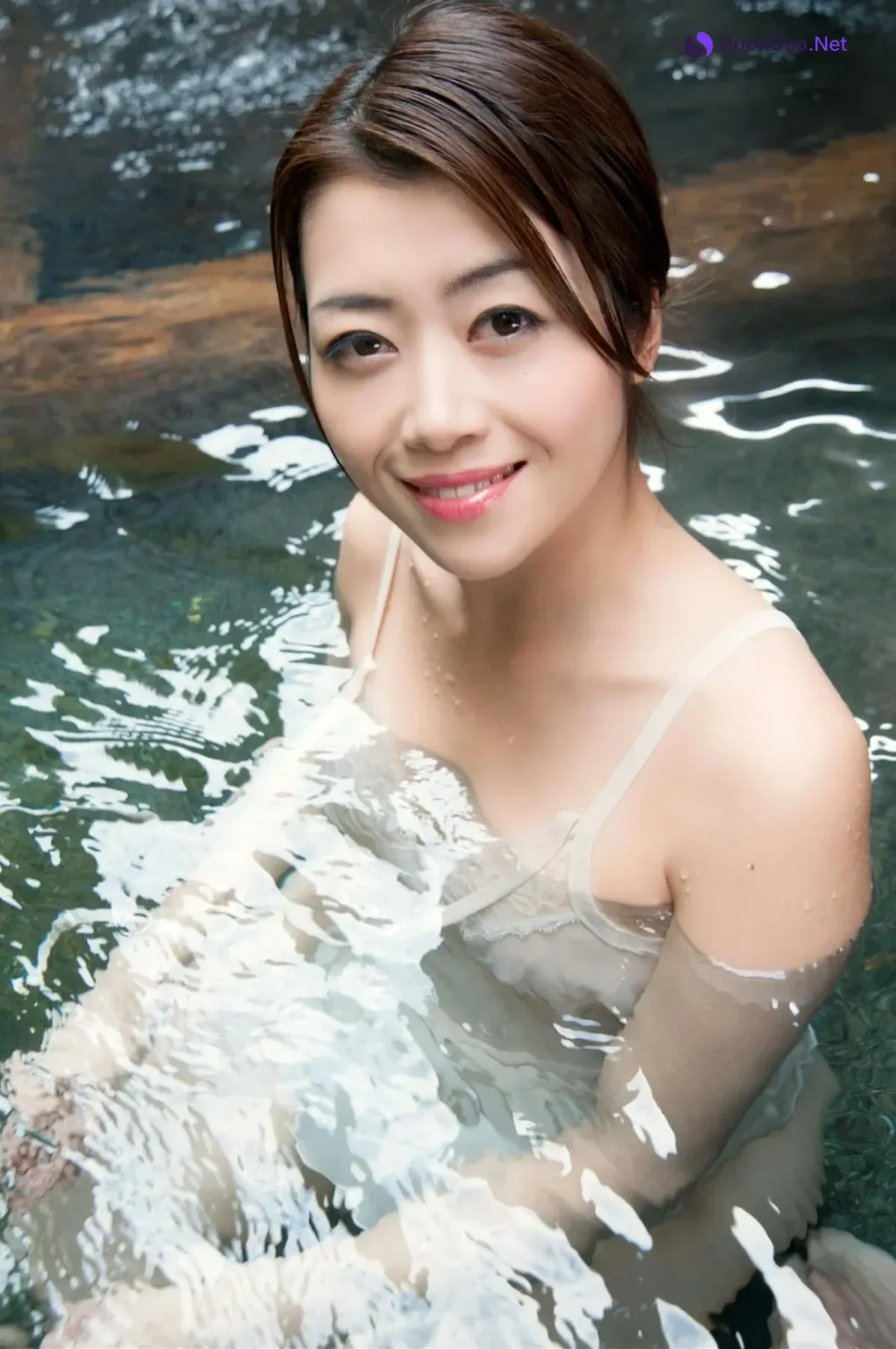 Maki Hojo 北条麻妃, 写真集 「熟妻不倫温泉 Vol.2」 Set.01 - Photo 20