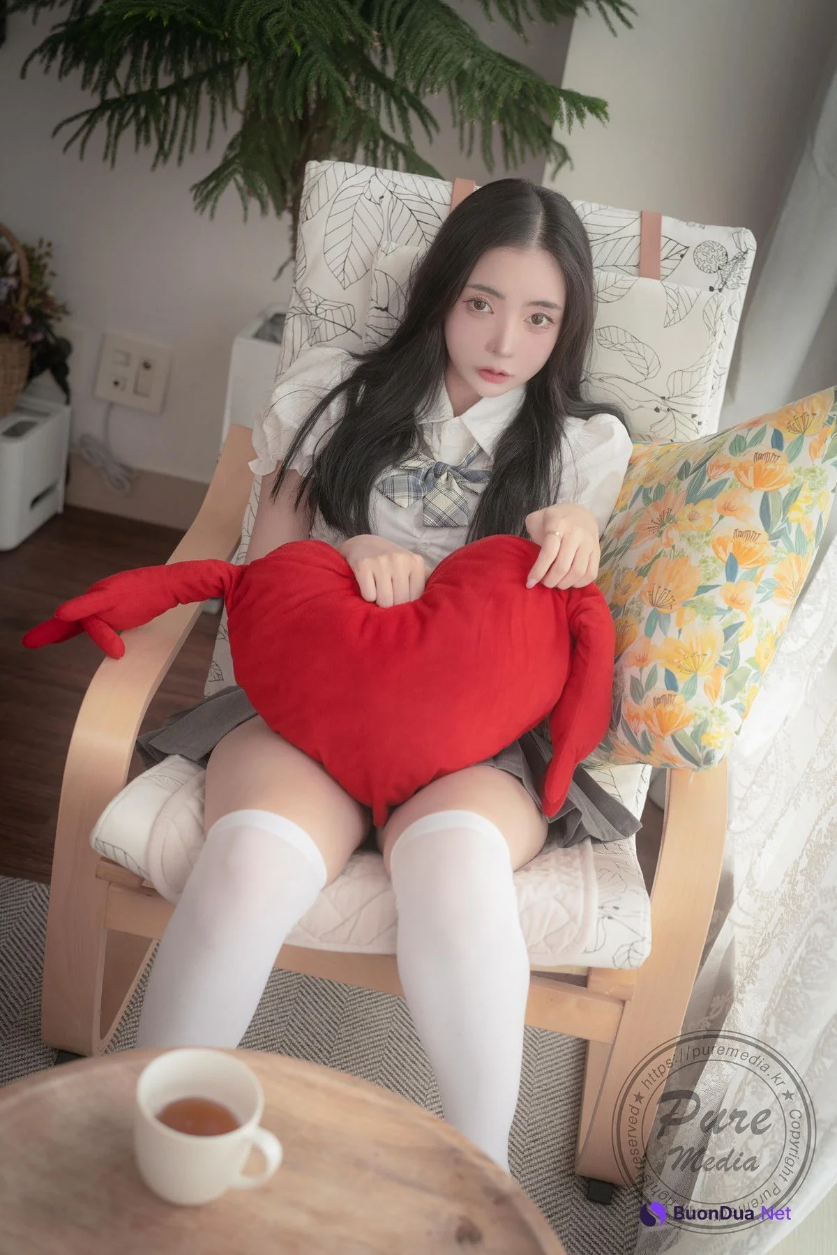 Mallang 말랑, PURE MEDIA Vol.288 ‘Moist Girl on Rainy Day’ Set.01 - 사진 2