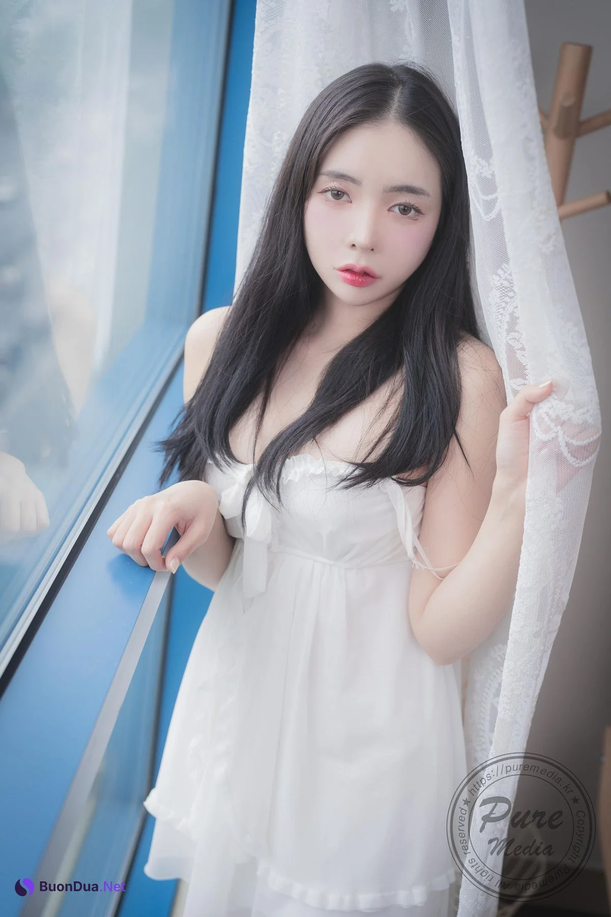 Mallang 말랑, PURE MEDIA Vol.288 ‘Moist Girl on Rainy Day’ Set.02 - Photo 4