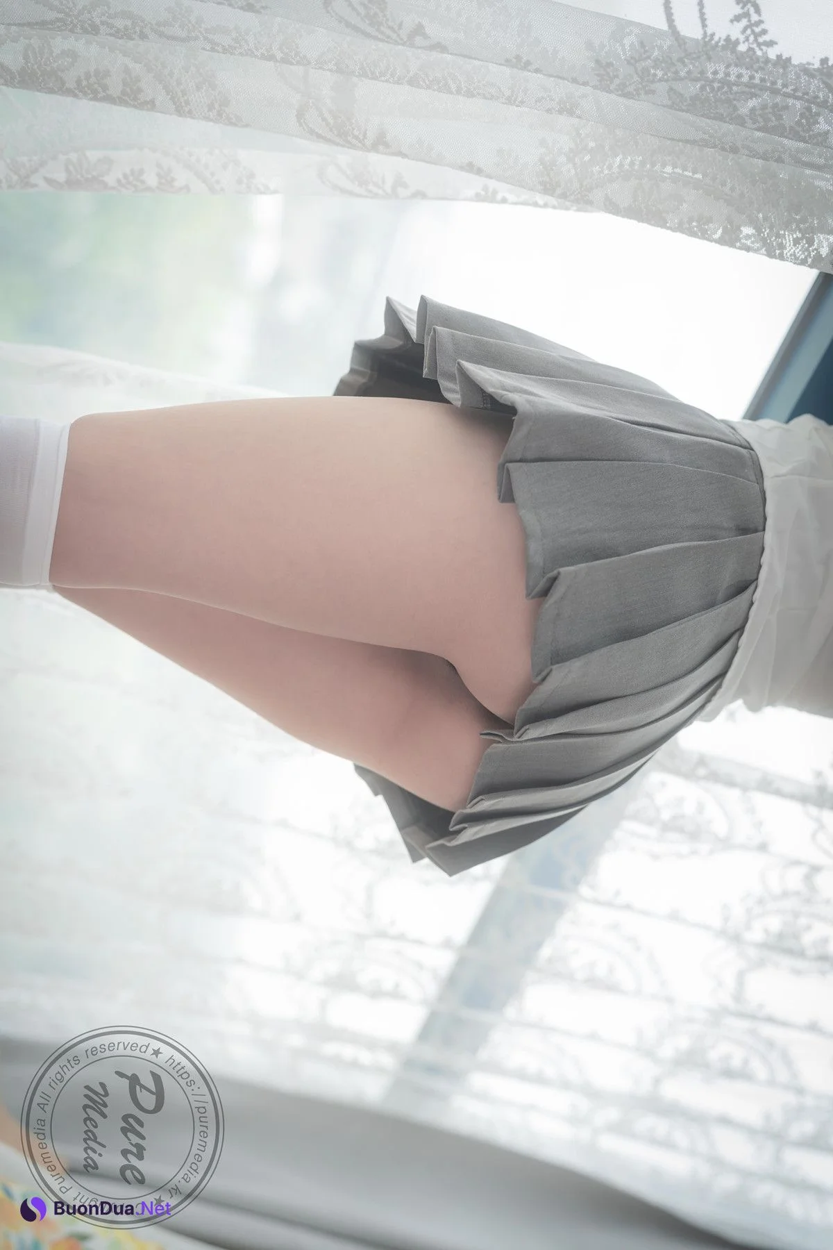 Mallang 말랑, PURE MEDIA Vol.288 ‘Moist Girl on Rainy Day’ Set.03 - 照片 19