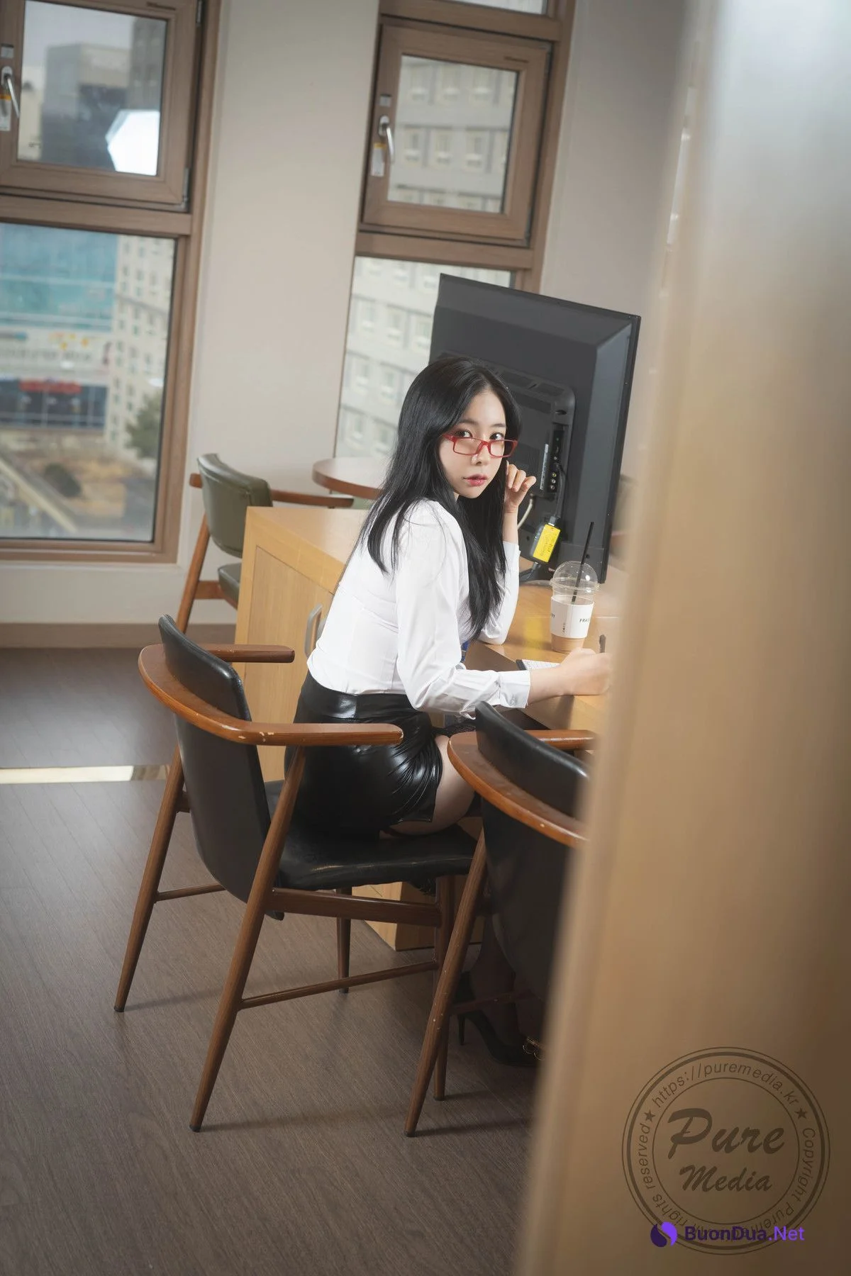 Malrang 말랑, [PURE MEDIA] Vol.230 누드 디지털화보 Set.01 - รูปภาพ 2