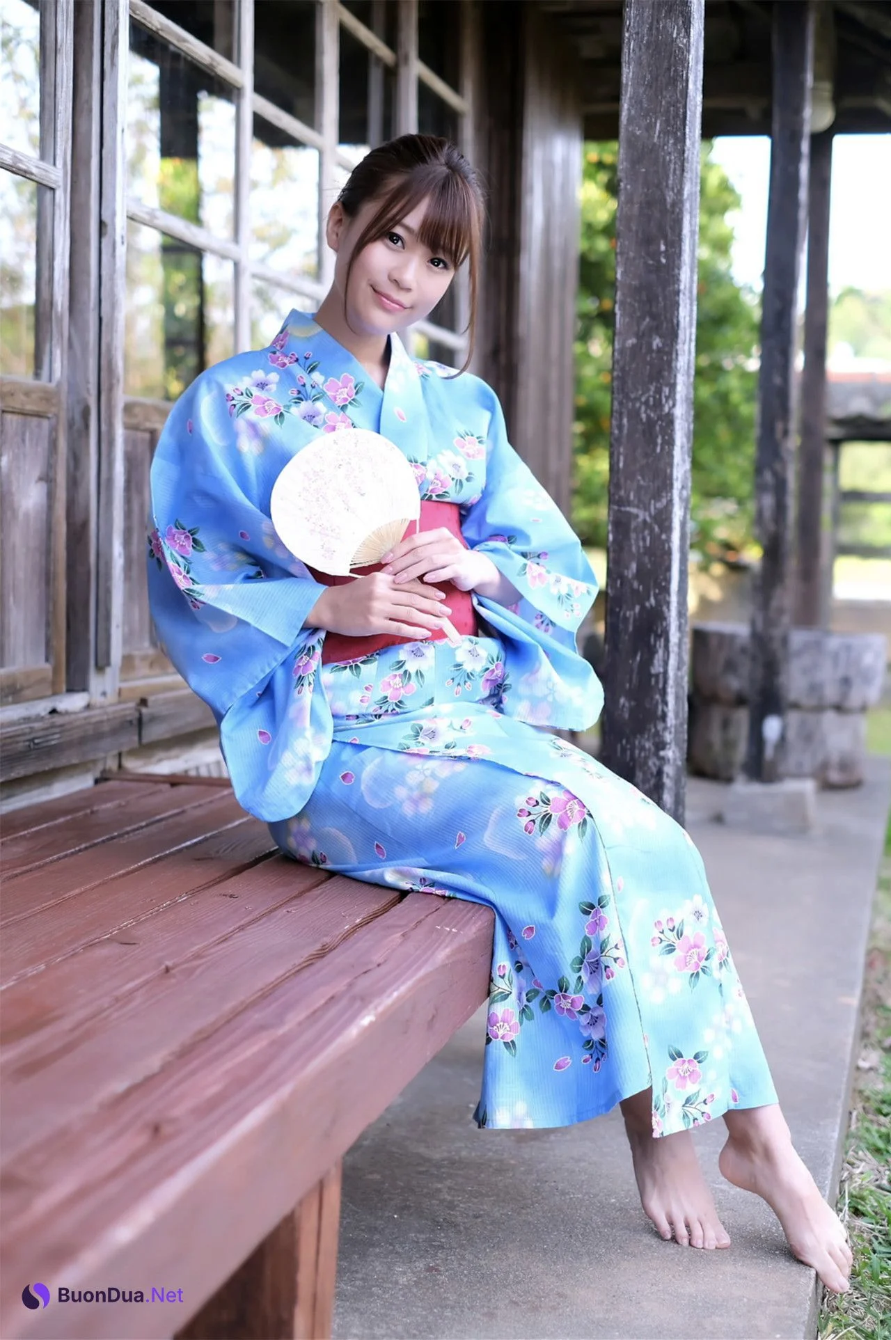 Mao Akutsu 阿久津真央, 写真集 [MAO MODE 恋するギンガムチェック] Set.03 - Photo 4