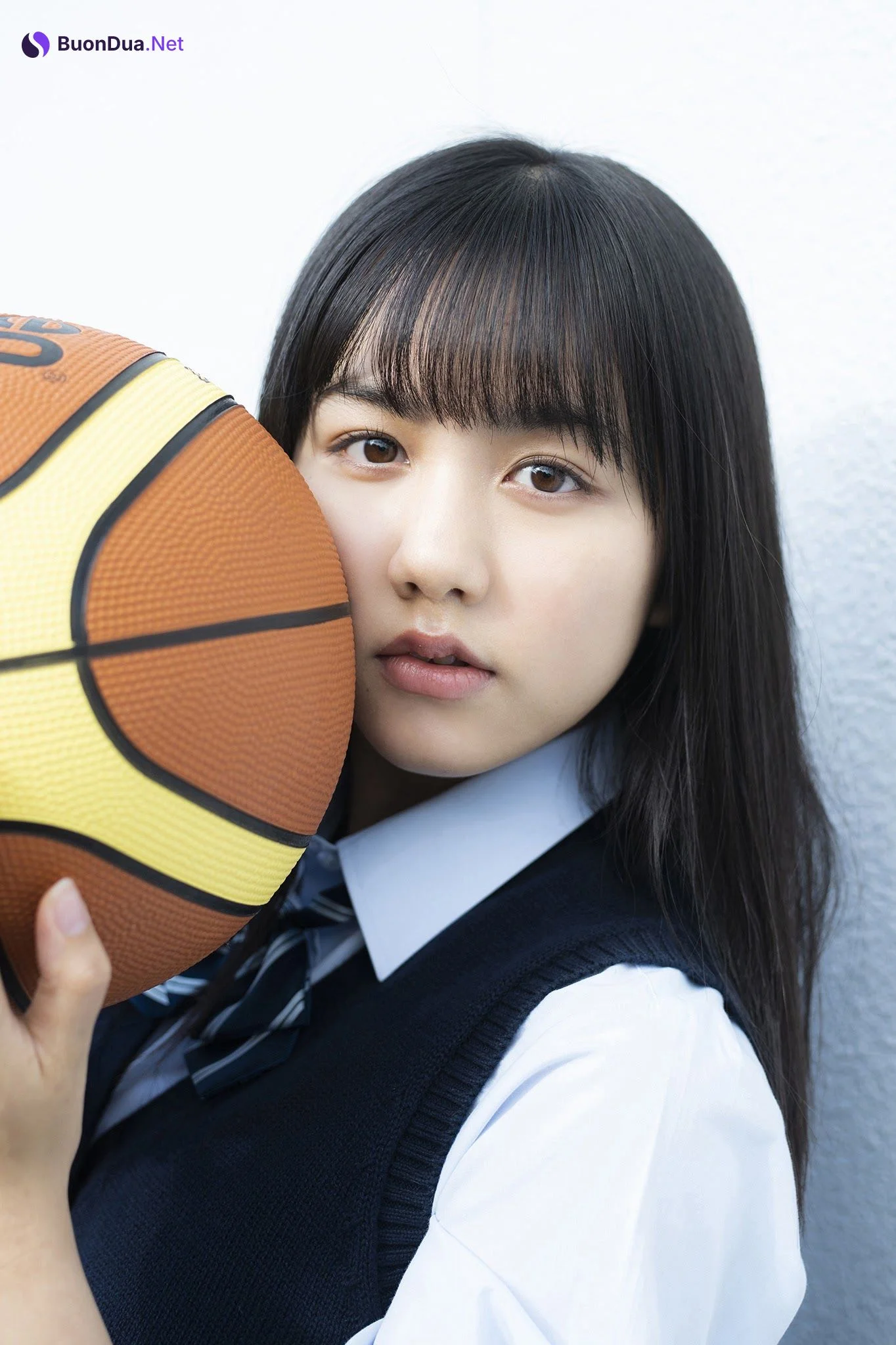 Mao Goto 後藤真桜, ヤンマガWeb 後藤真桜inスクールガール 青山裕企が撮るミスマガ Set.01 - Photo 2