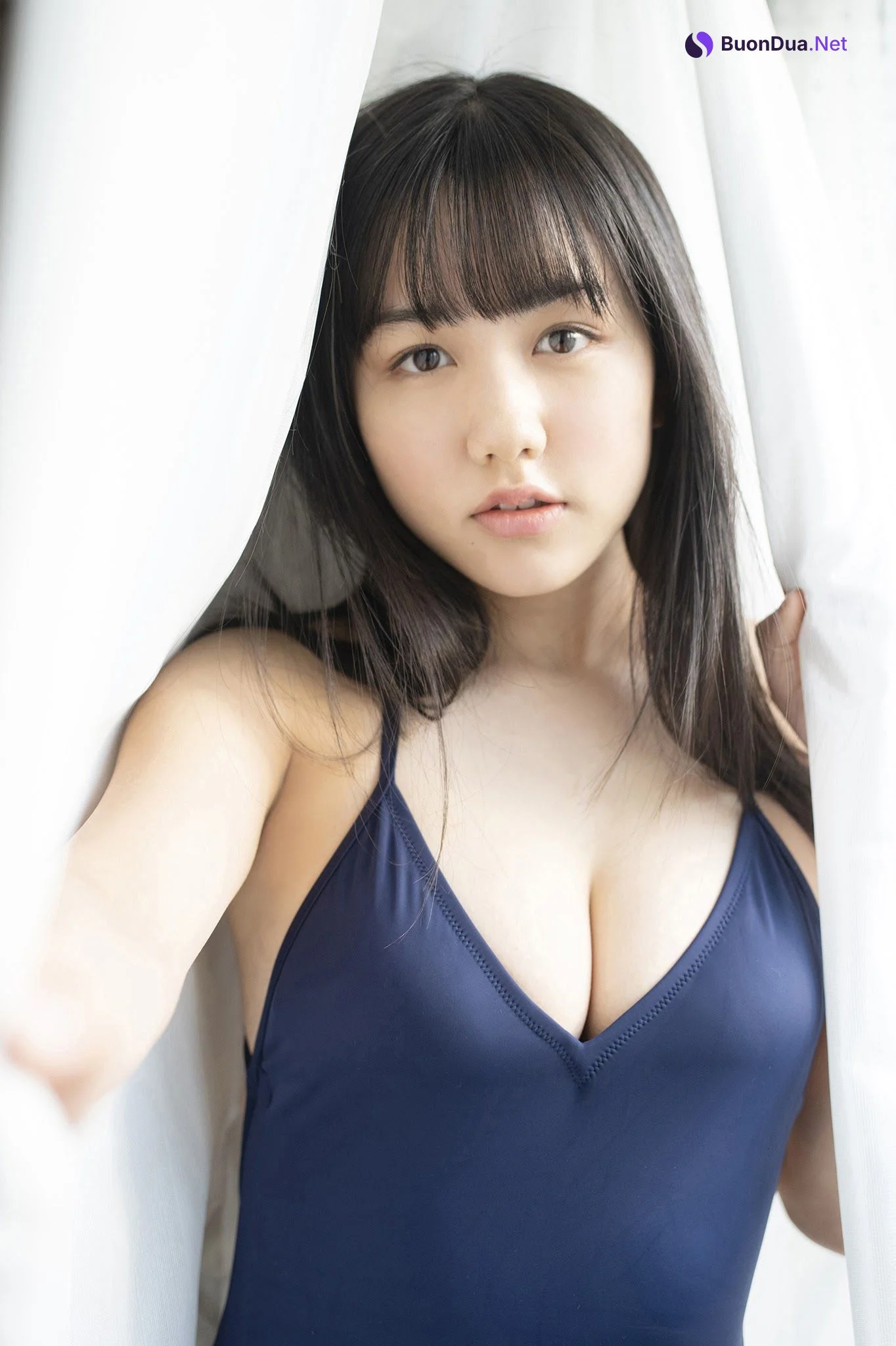 Mao Goto 後藤真桜, ヤンマガWeb 後藤真桜inスクールガール 青山裕企が撮るミスマガ Set.02 - Photo 7