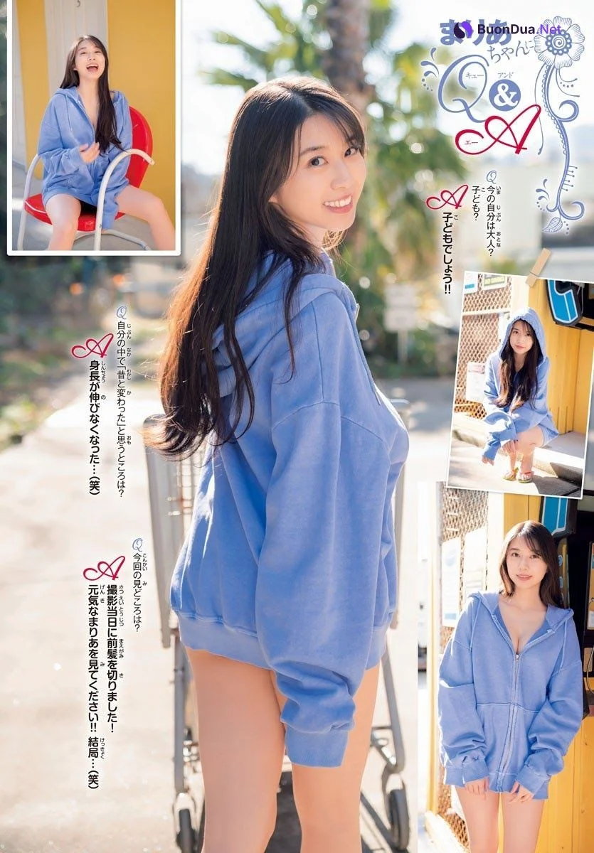 Maria Makino 牧野真莉愛, Shonen Champion 2021 No.13 (少年チャンピオン 2021年13号) - Photo 2