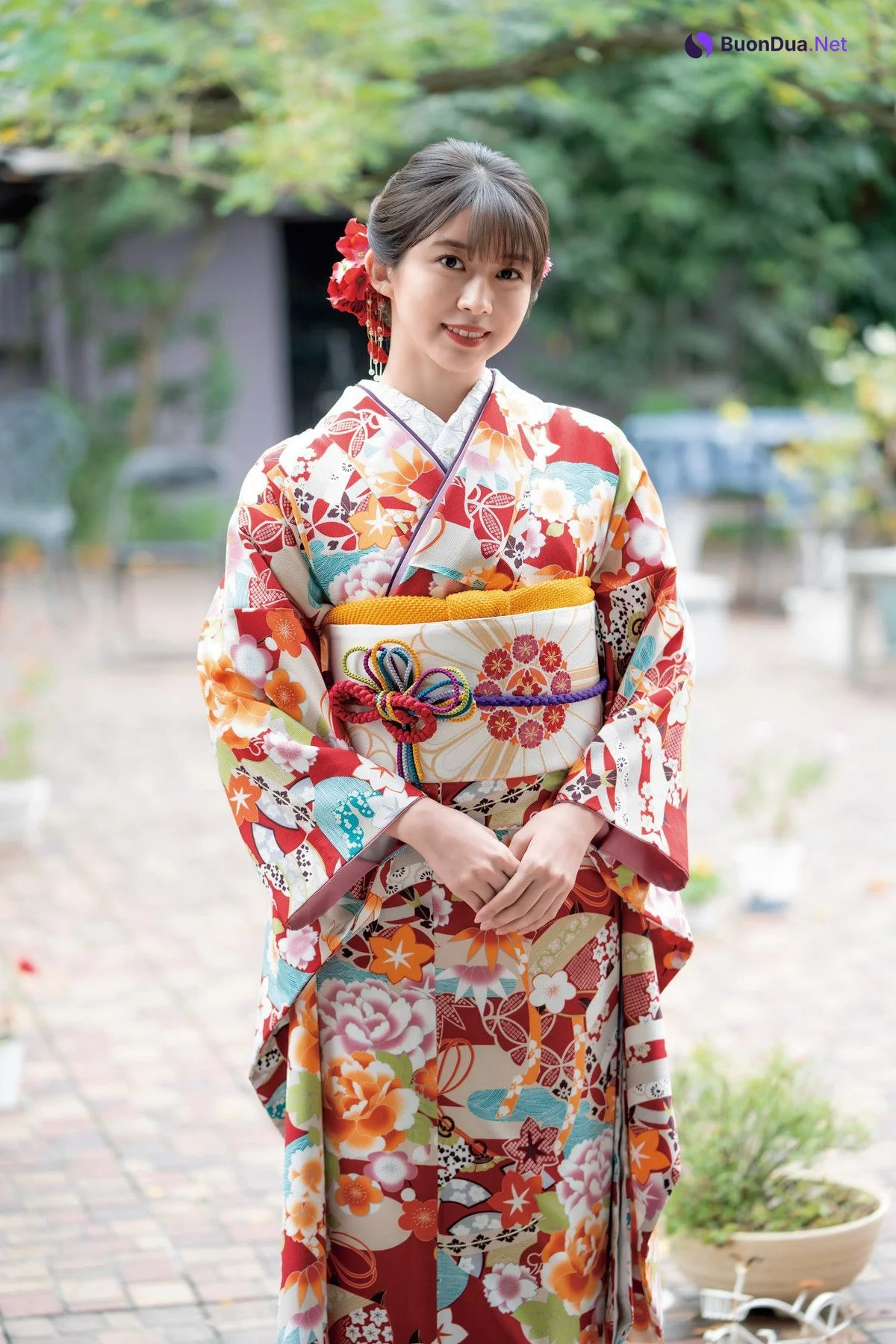 Maria Makino 牧野真莉愛, Shonen Champion Gekkan 2023 No.02 (月刊少年チャンピオン 2023年2号) - Photo 12