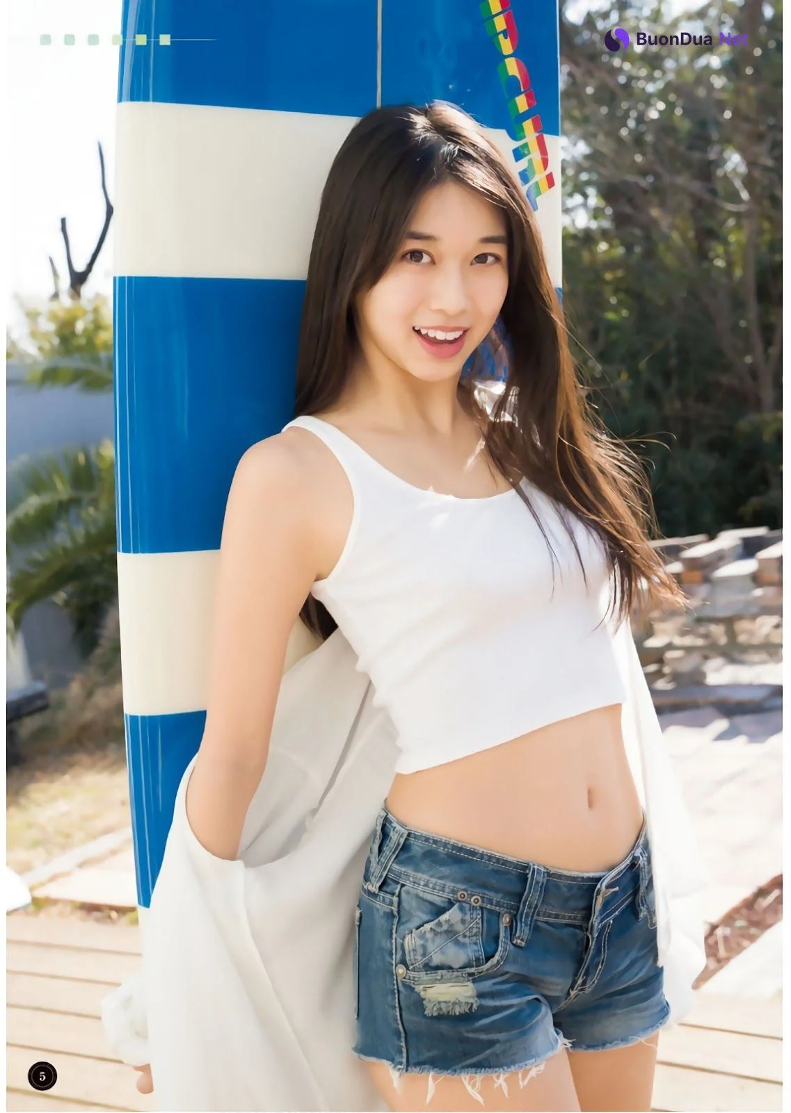 Maria Makino 牧野真莉愛, Shonen Magazine 2019 No.15 (少年マガジン 2019年15号) - Photo 5