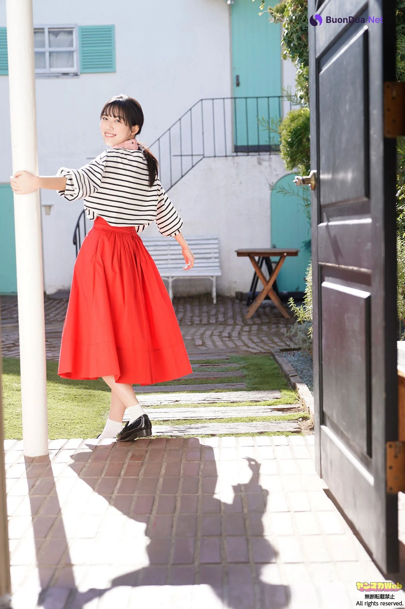 Marie Morimoto 森本茉莉, ヤンマガWeb 坂道ネクストジェネレーション＋ Set.01 - Photo 5