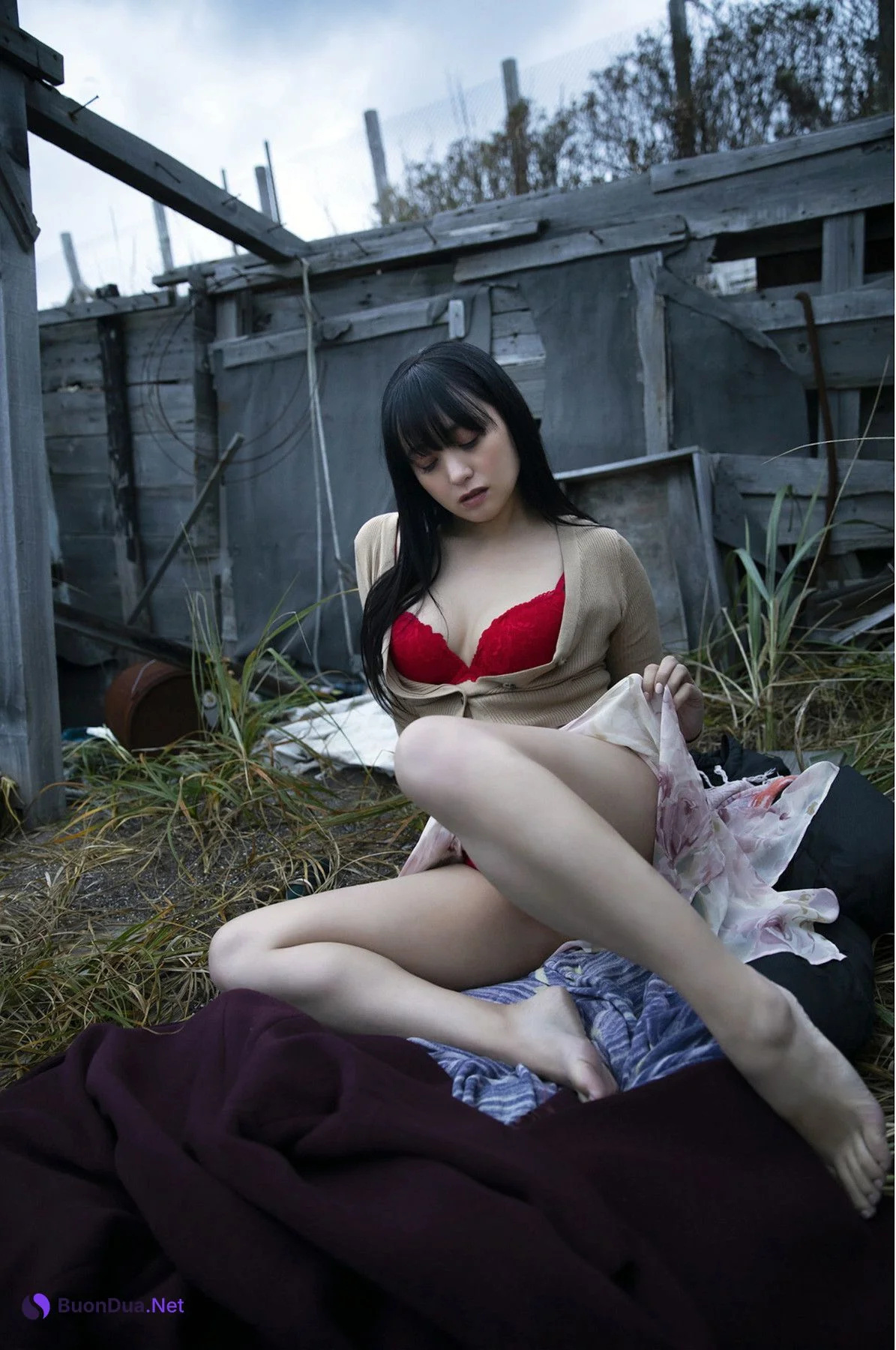 Mariko Seyama 脊山麻理子, 週刊現代デジタル写真集 「情熱」 Set.01 - Photo 10