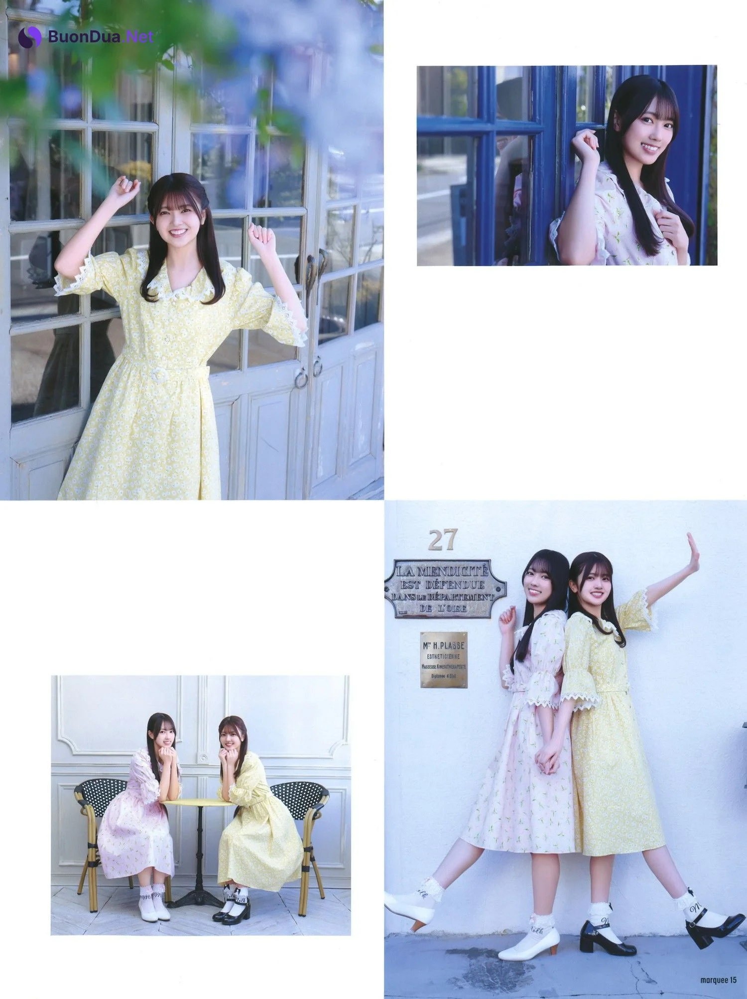 山下葉留花・清水理央, MARQUEE 2024 Vol.153 - Photo 9