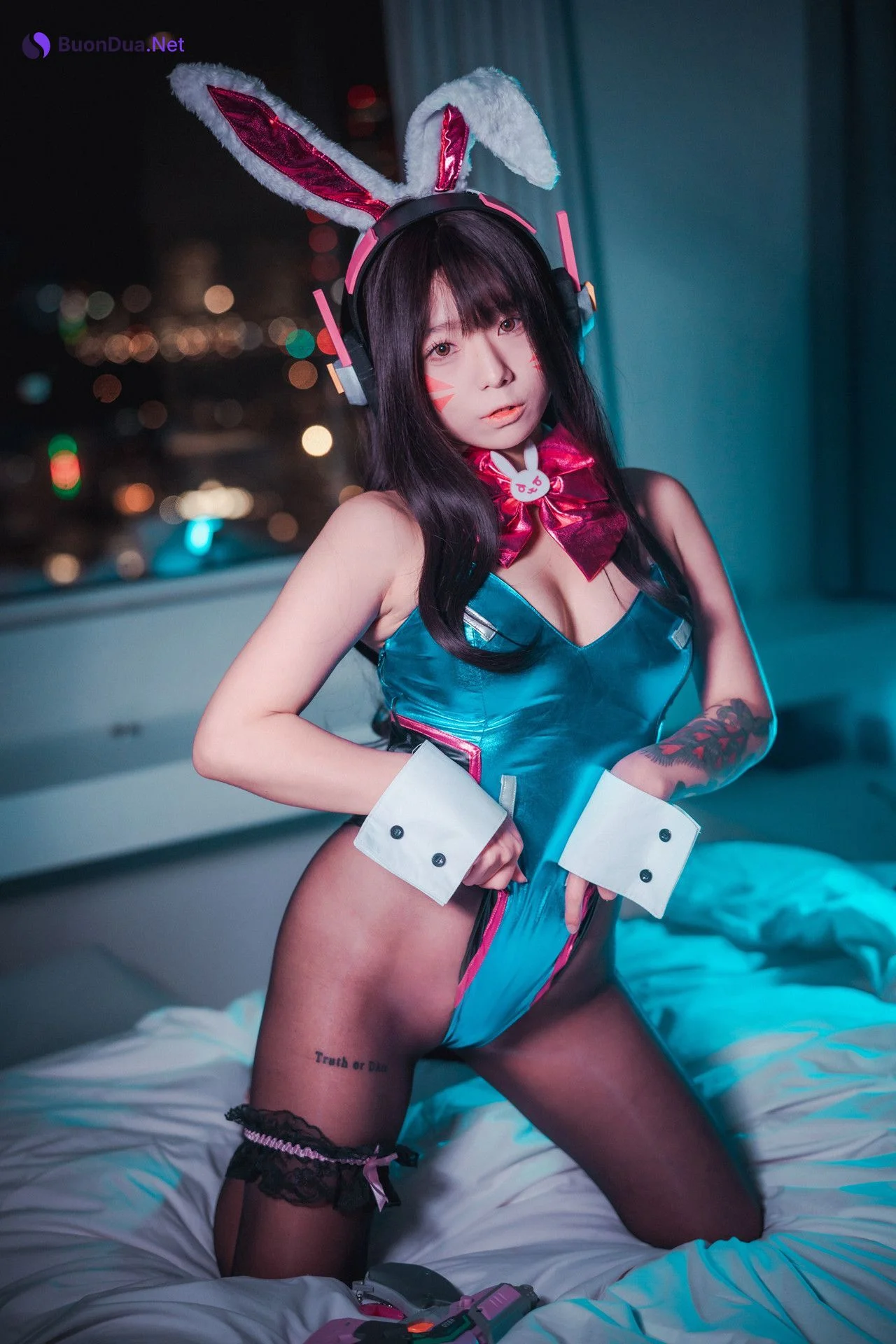 Maruemon 마루에몽, DJAWA ‘D.VA Bunny Hop!’ Set.01 - Photo 12