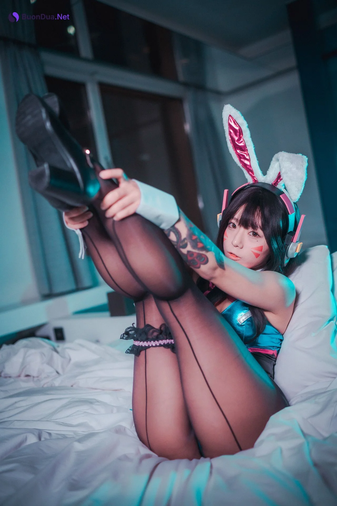 Maruemon 마루에몽, DJAWA ‘D.VA Bunny Hop!’ Set.02 - Photo 19