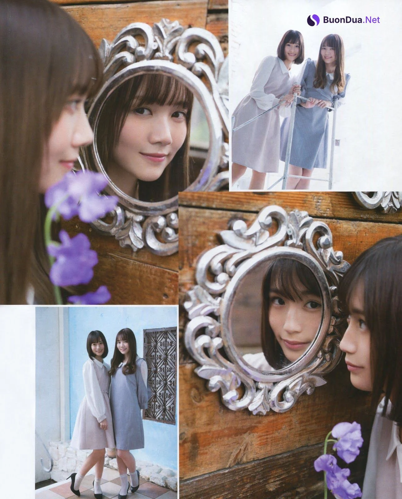 Mayu Tamura 田村真佑, Sayaka Kakehashi 掛橋沙耶香, BOMB! 2019.04 (ボム 2019年4月号) - Photo 6