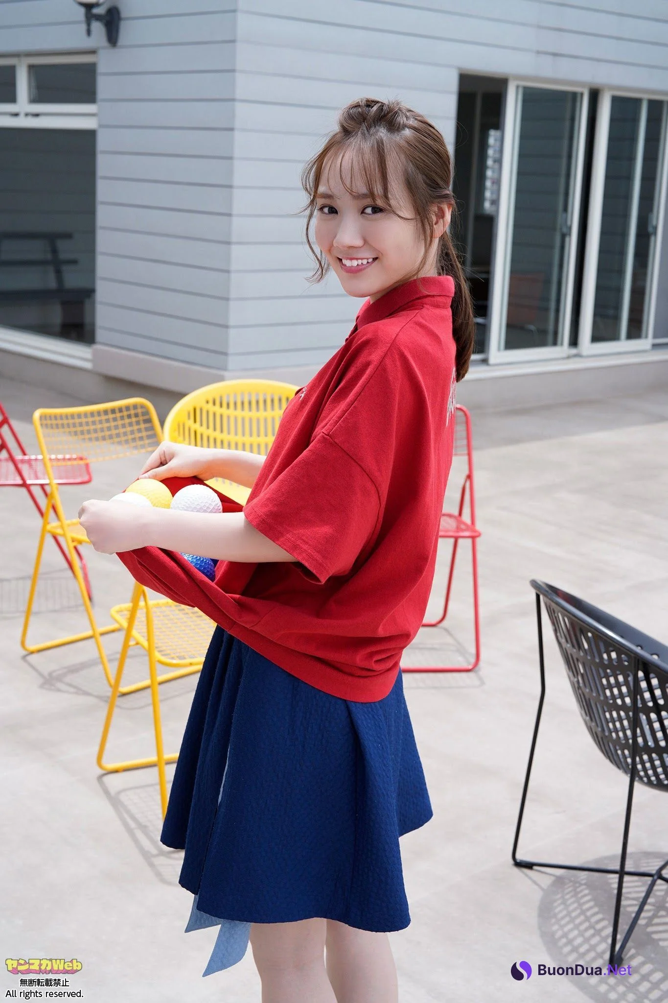 Mayu Tamura 田村真佑, ヤンマガWeb 坂道ネクストジェネレーション＋ Set.01 - Photo 3