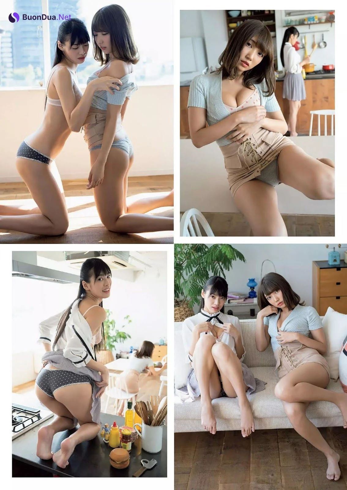 Mea Shimotsuki 霜月めあ, Iroha Fujita 藤田いろは, Weekly Playboy 2019 No.50 (週刊プレイボーイ 2019年50号) - Photo 3