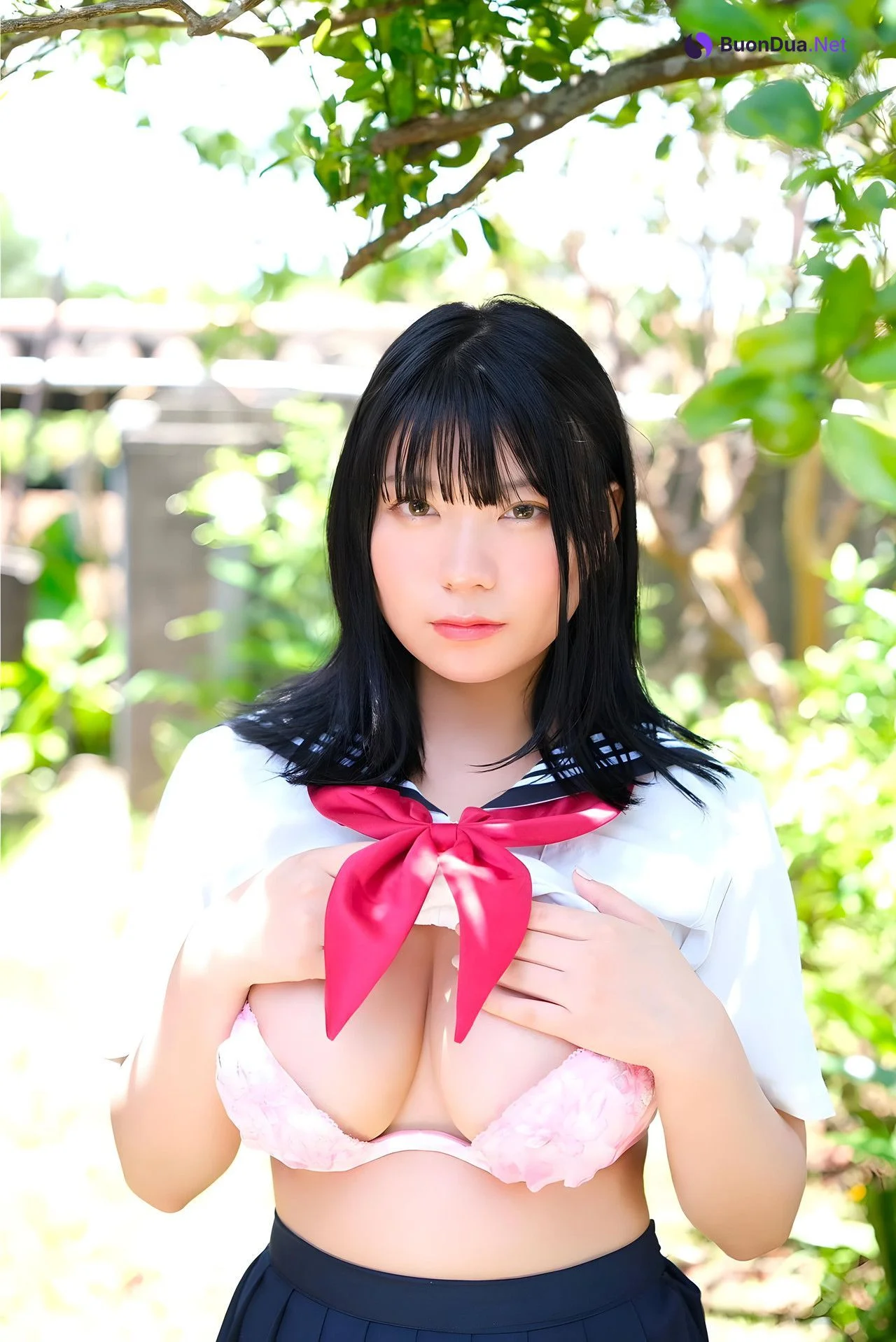 Memo Oba 大葉めも, [Idol Line] 19歳 真夏のめもリアル Set.03 - รูปภาพ 2