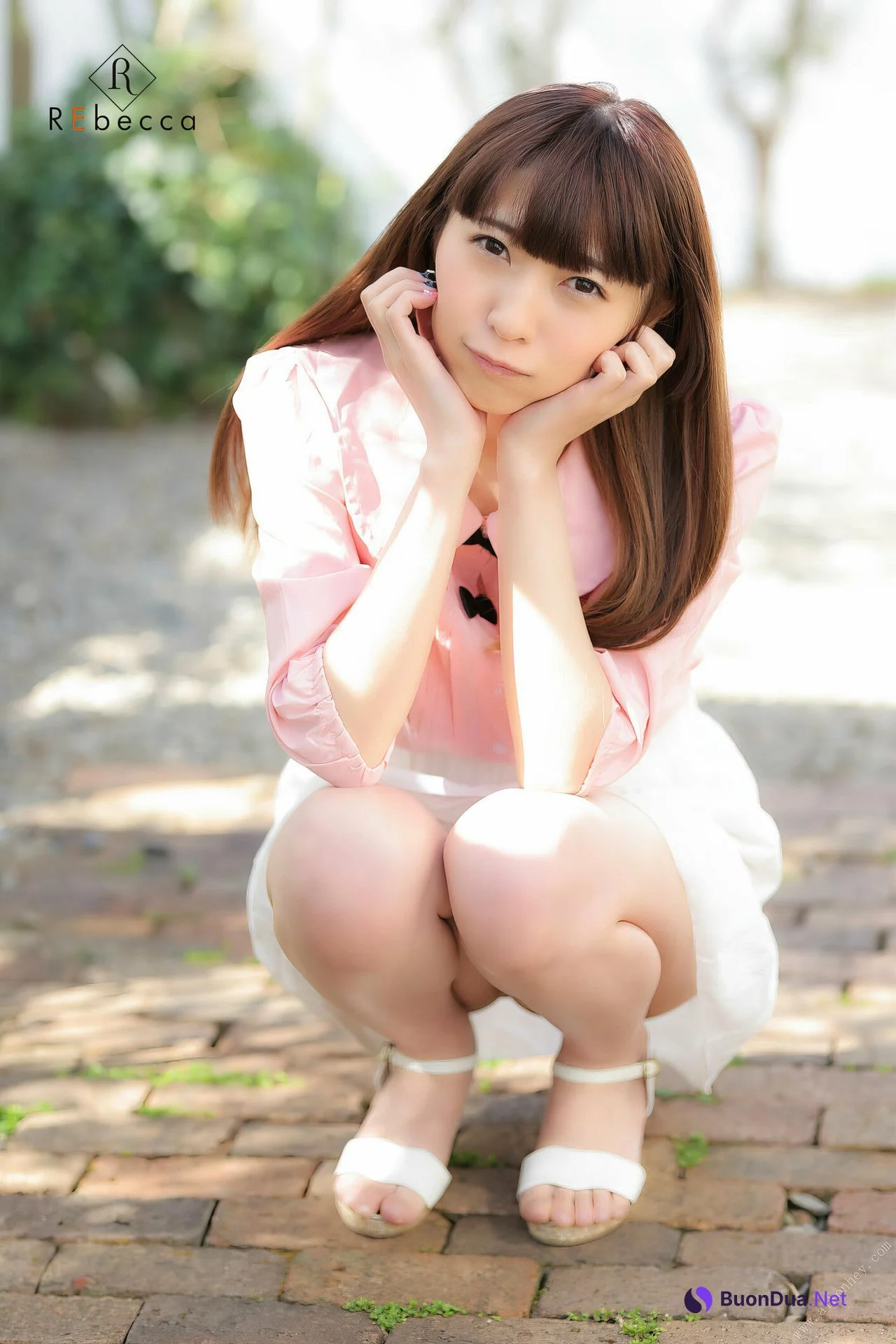 Meru Kusumi 楠美める, Rebecca デジタル写真集 [Melty Sweetheart] Set.01 - รูปภาพ 5