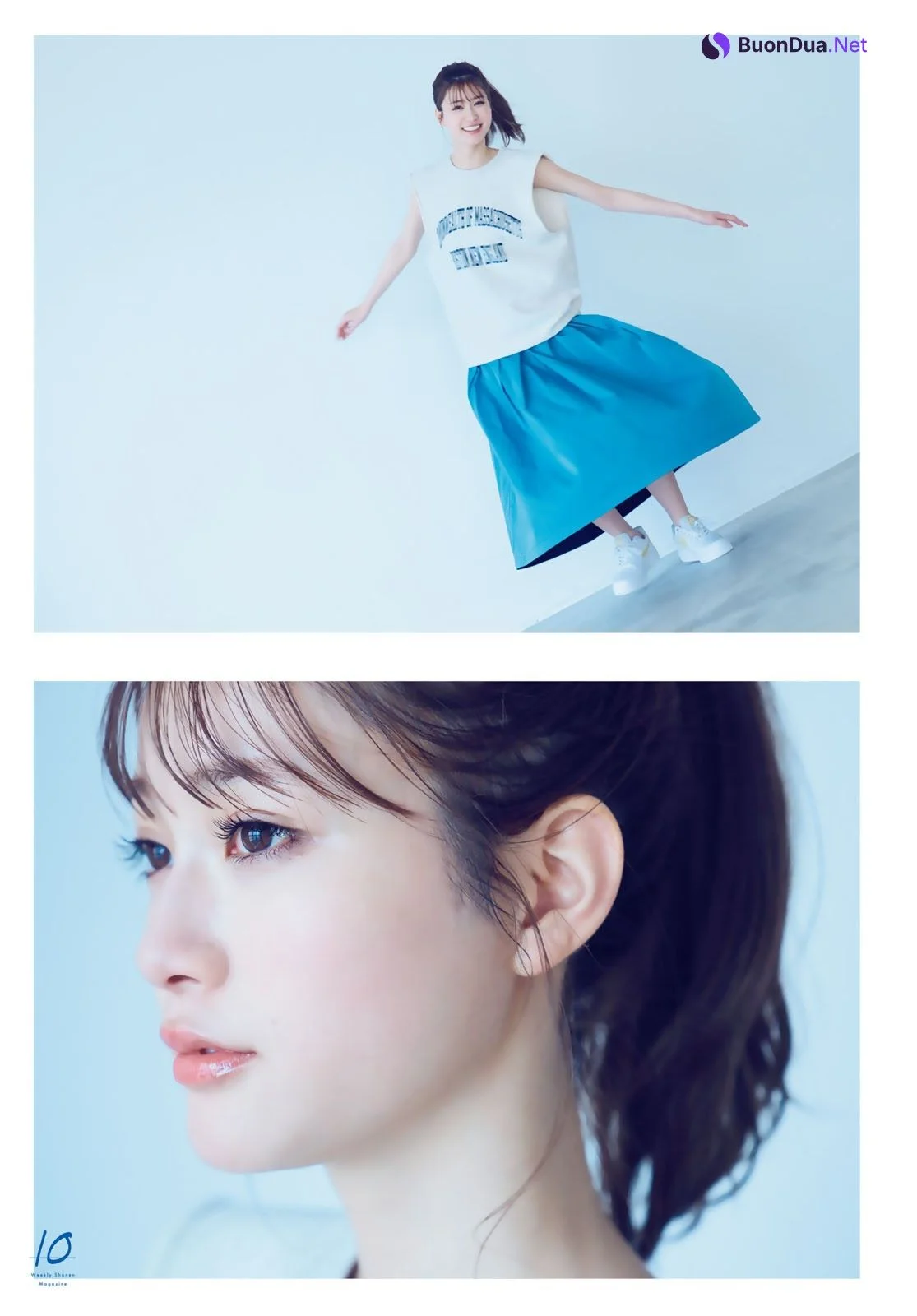 Meru Nukumi 生見愛瑠, Shonen Magazine 2022 No.18 (週刊少年マガジン 2022年18号) - รูปภาพ 12