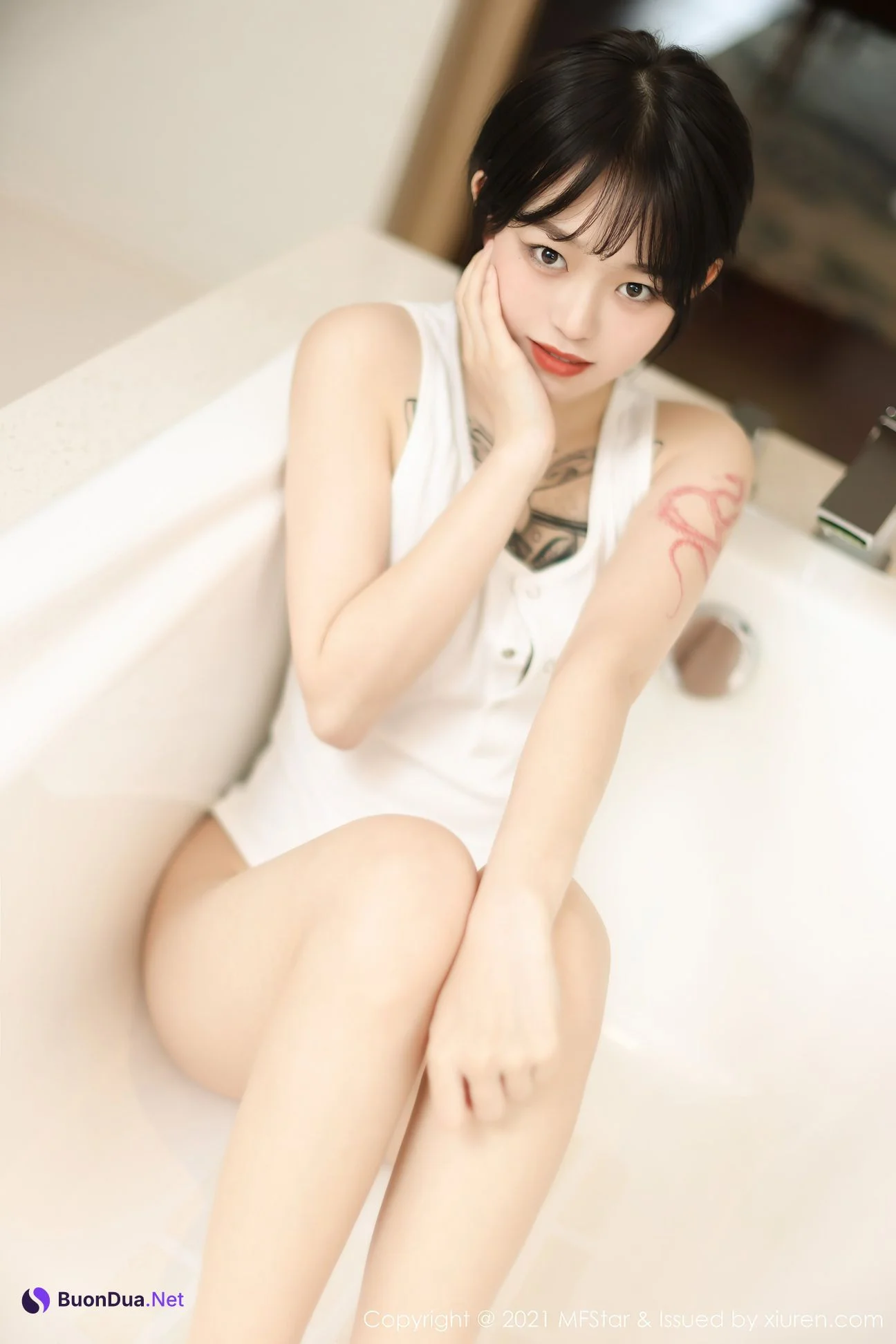 [MFStar模范学院] 2021.05.17 Vol.496 奶瓶子 - Photo 3