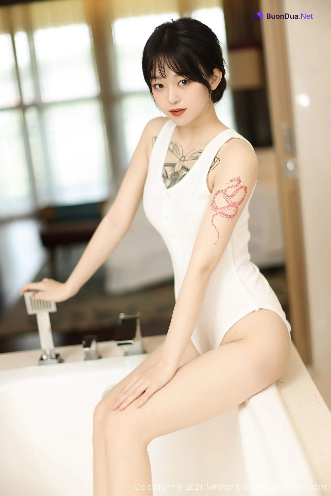 [MFStar模范学院] 2021.05.17 Vol.496 奶瓶子 - Photo 4