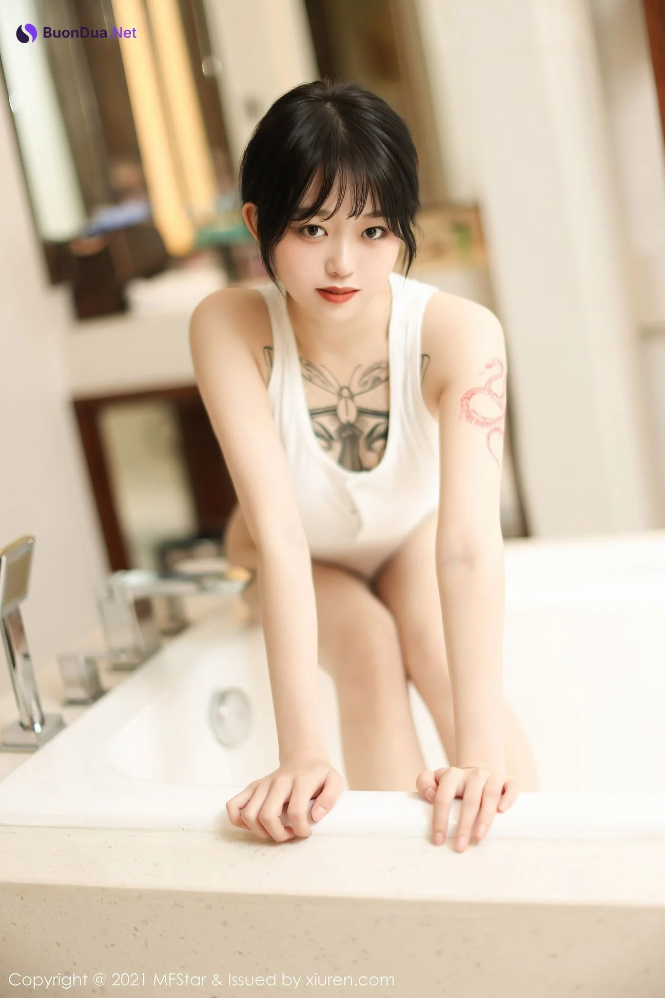 [MFStar模范学院] 2021.05.17 Vol.496 奶瓶子 - Photo 8