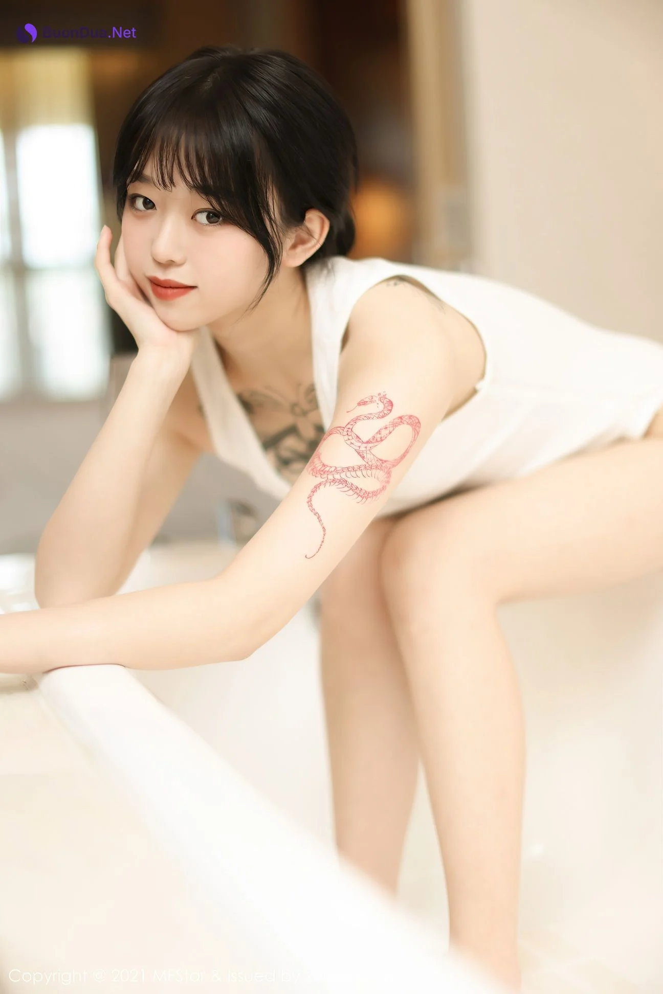 [MFStar模范学院] 2021.05.17 Vol.496 奶瓶子 - Photo 9