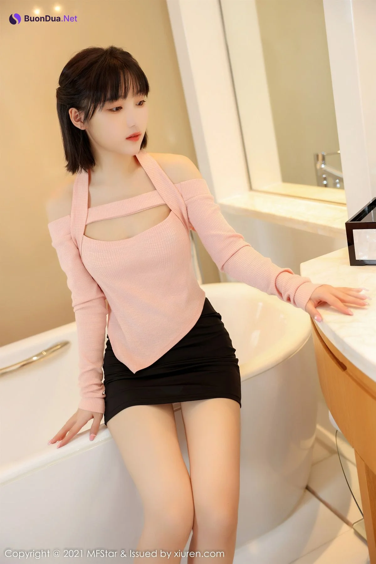 [MFStar模范学院] 2021.12.06 Vol.545 甜筒晓彤 - Photo 2