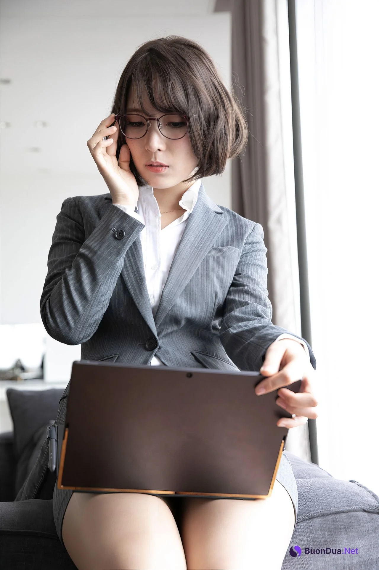 Mia Nakamine 中峰みあ, 週刊ポストデジタル写真集 [現役女子大生 ボン、キュッ、ボン！] Set.01 - 写真 3