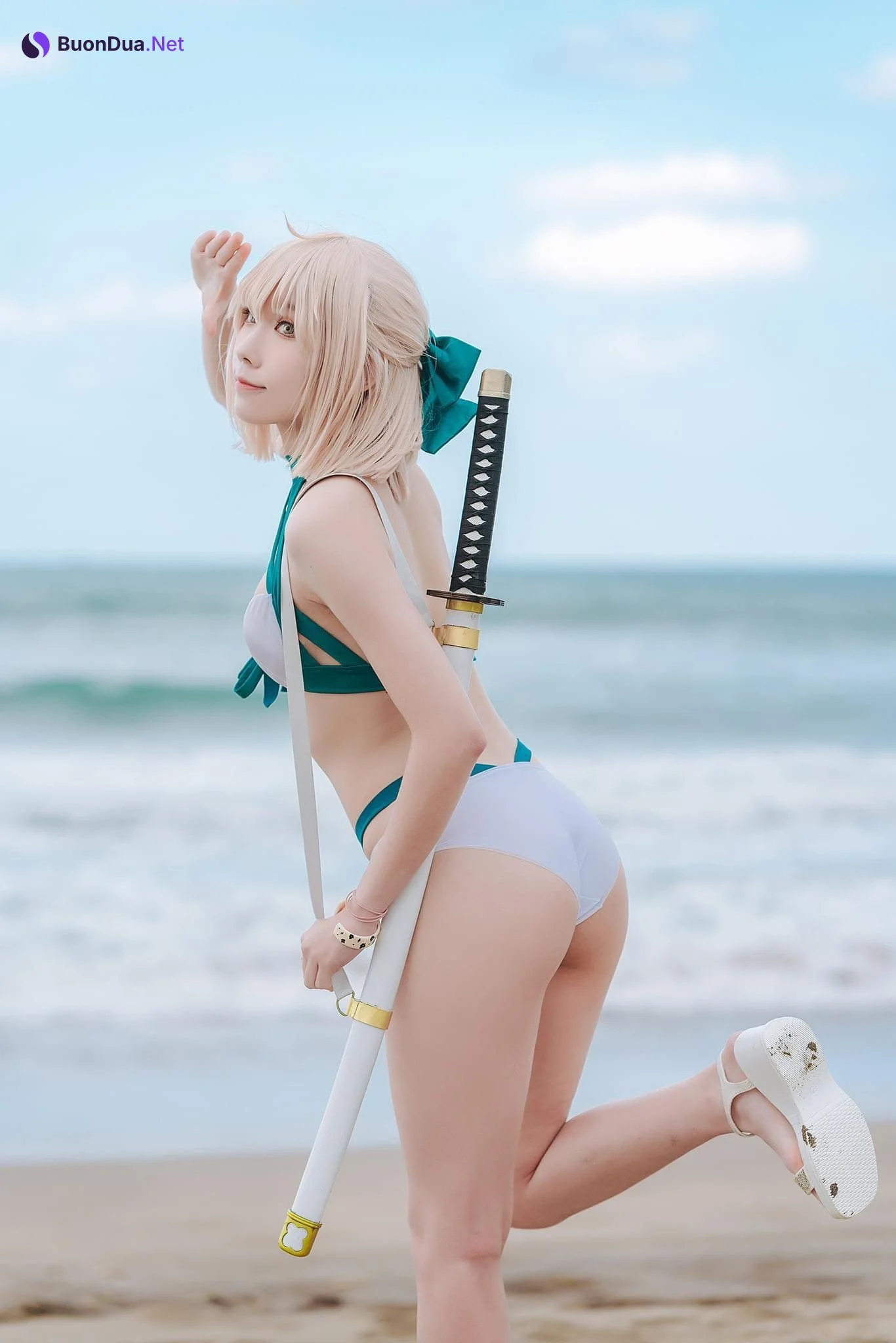 麵Mian Cosplay 沖田総司Okita Souji - Photo 2