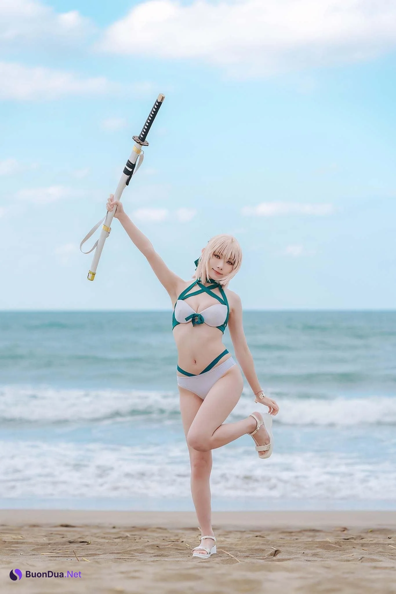 麵Mian Cosplay 沖田総司Okita Souji - Photo 3