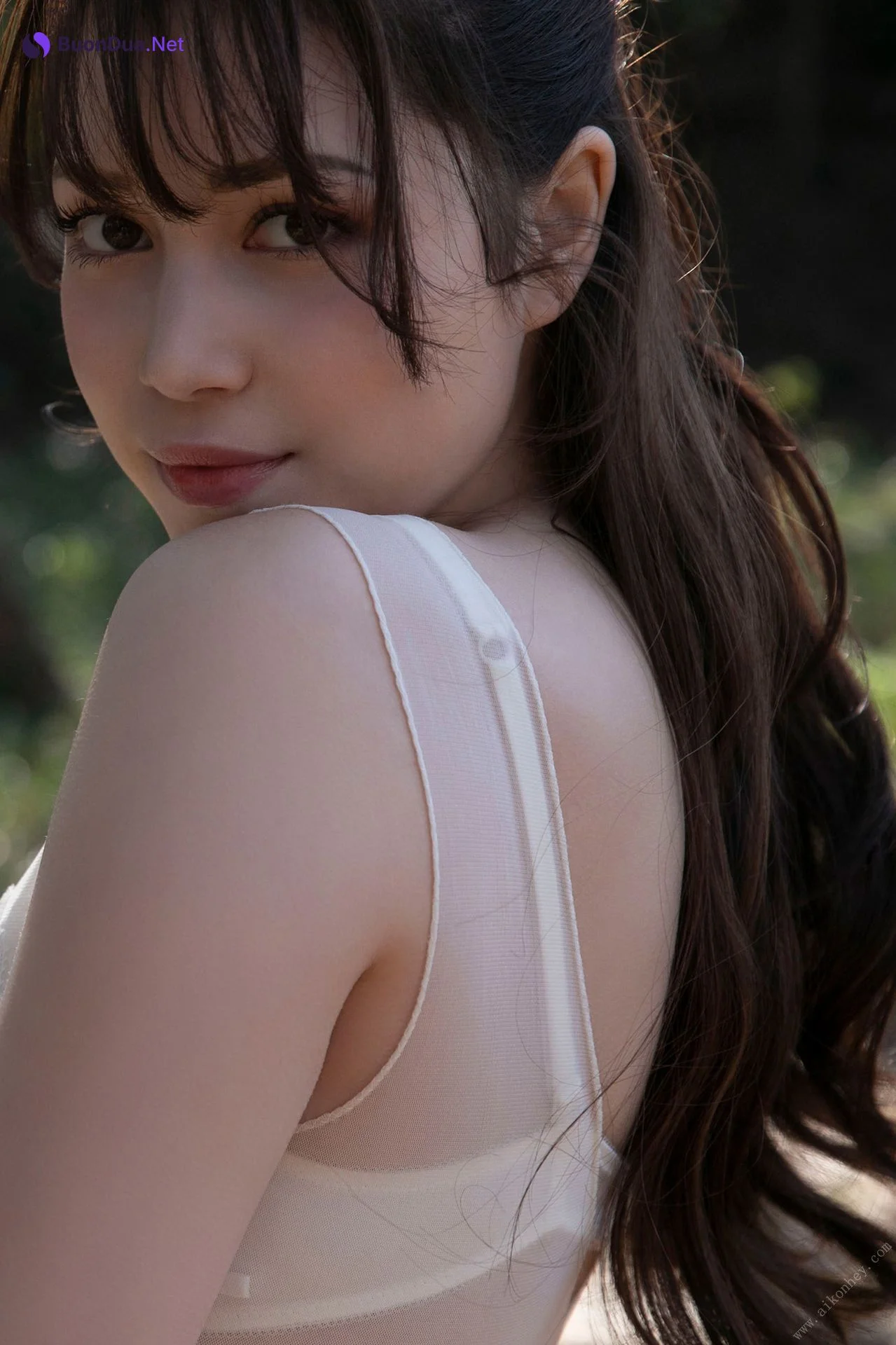 Michelle Megumi ミッシェル愛美, FRIDAYデジタル写真集 プレミアムヌード Vol.3 妖精の裸身＆黒の花嫁 Set.02 - Photo 3