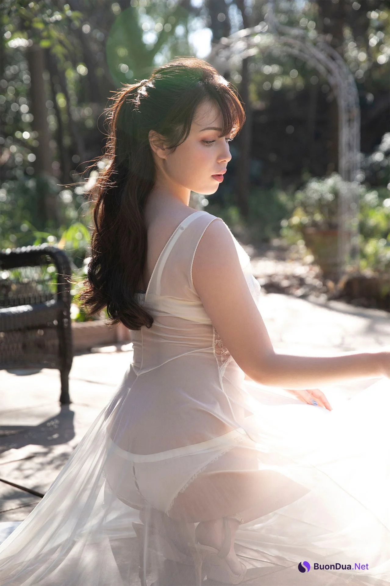 Michelle Megumi ミッシェル愛美, FRIDAYデジタル写真集 プレミアムヌード Vol.3 妖精の裸身＆黒の花嫁 Set.02 - Photo 5