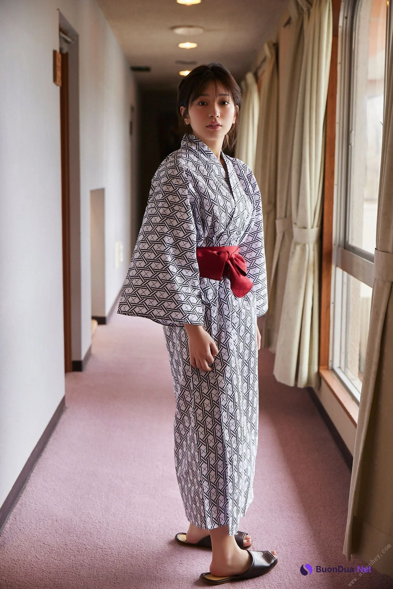 Midori Nagatsuki 長月翠, ヤングチャンピオンデジグラ 「湯煙と翠と。」 Set.01 - Photo 5