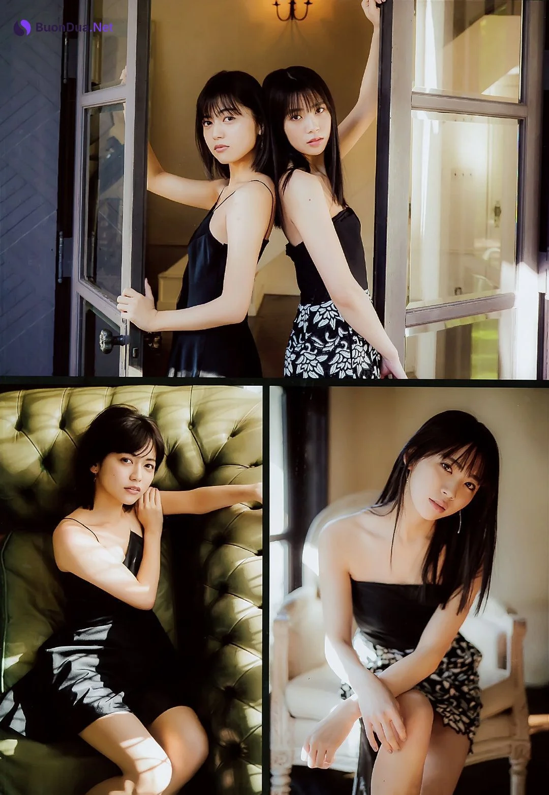 Miharu Nara 奈良未遥, Ayuka Nakamura 中村歩加, B.L.T. 2019.03 (ビー・エル・ティー 2019年3月号) - Photo 2