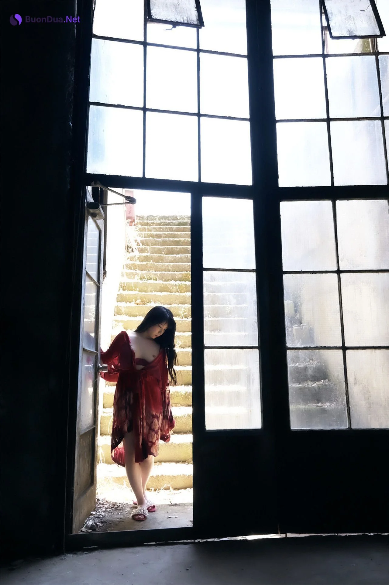 Mihina Nagai みひな, ヌード写真集 「雛～あの夏、儚げで可憐な君と～」 Set.04 - รูปภาพ 9