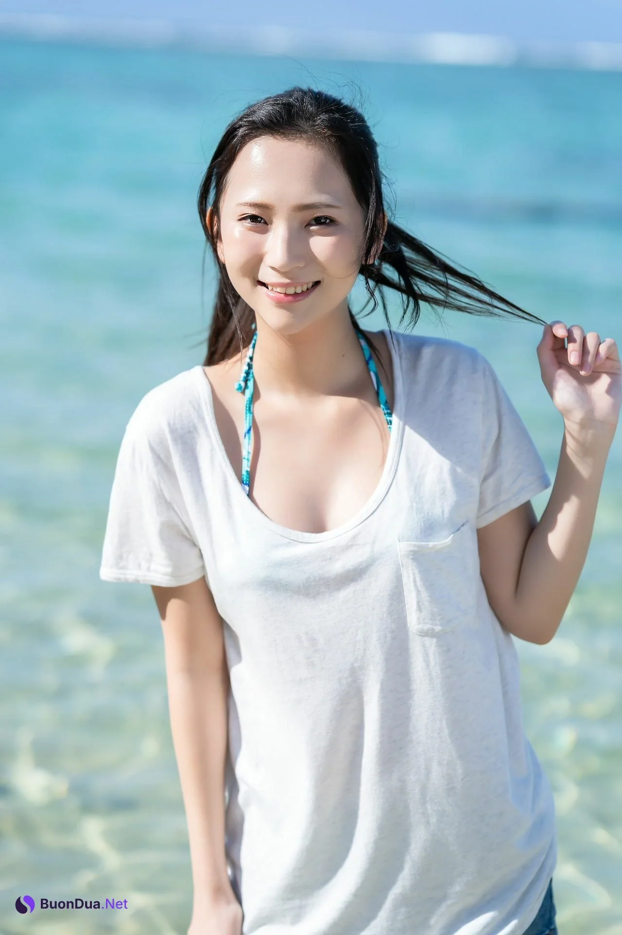 Miho Machiyama 街山みほ, idolpost 写真集 「煌めく紺碧の」 Set.01 - Photo 10