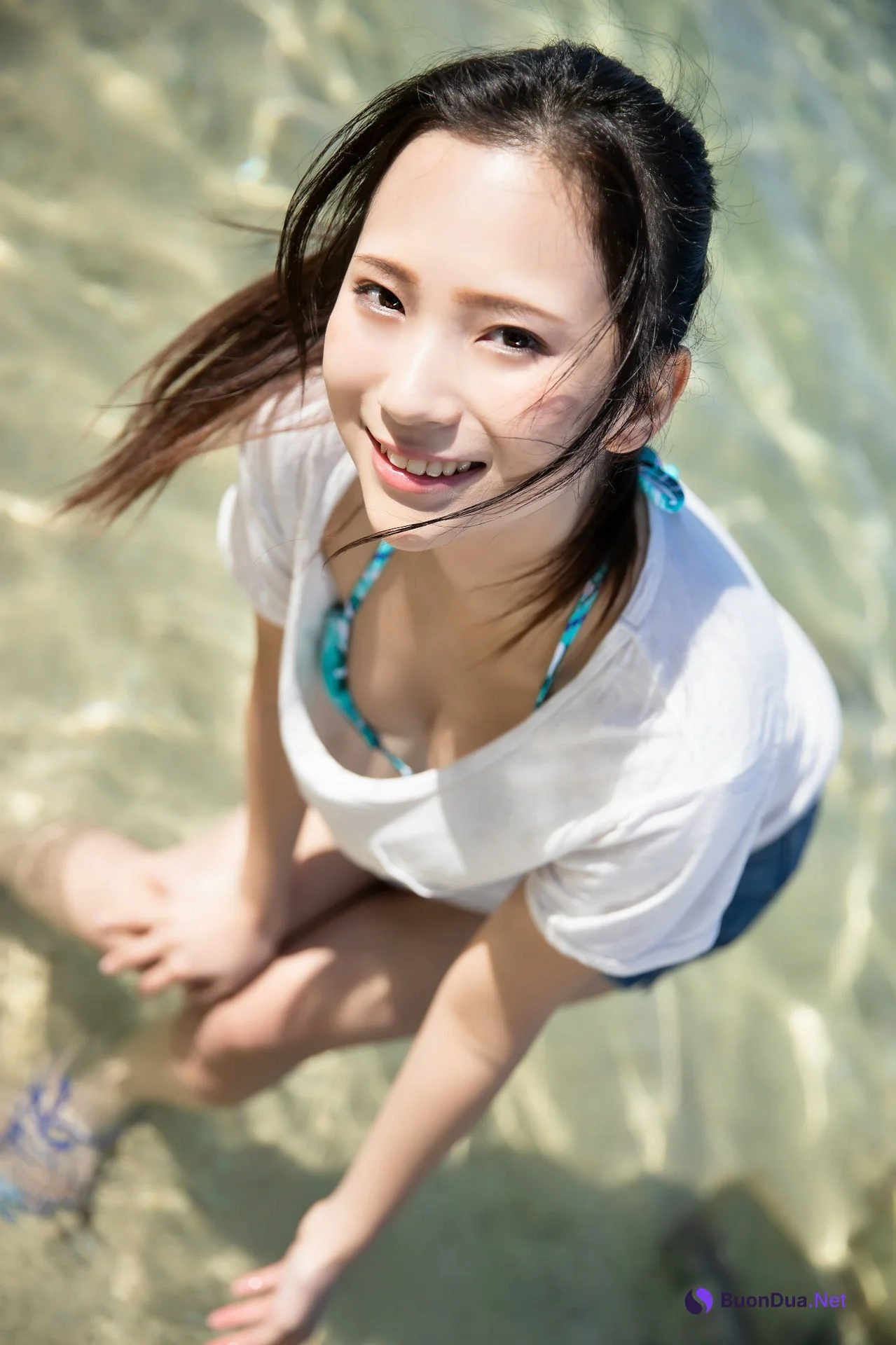 Miho Machiyama 街山みほ, idolpost 写真集 「煌めく紺碧の」 Set.01 - Photo 2