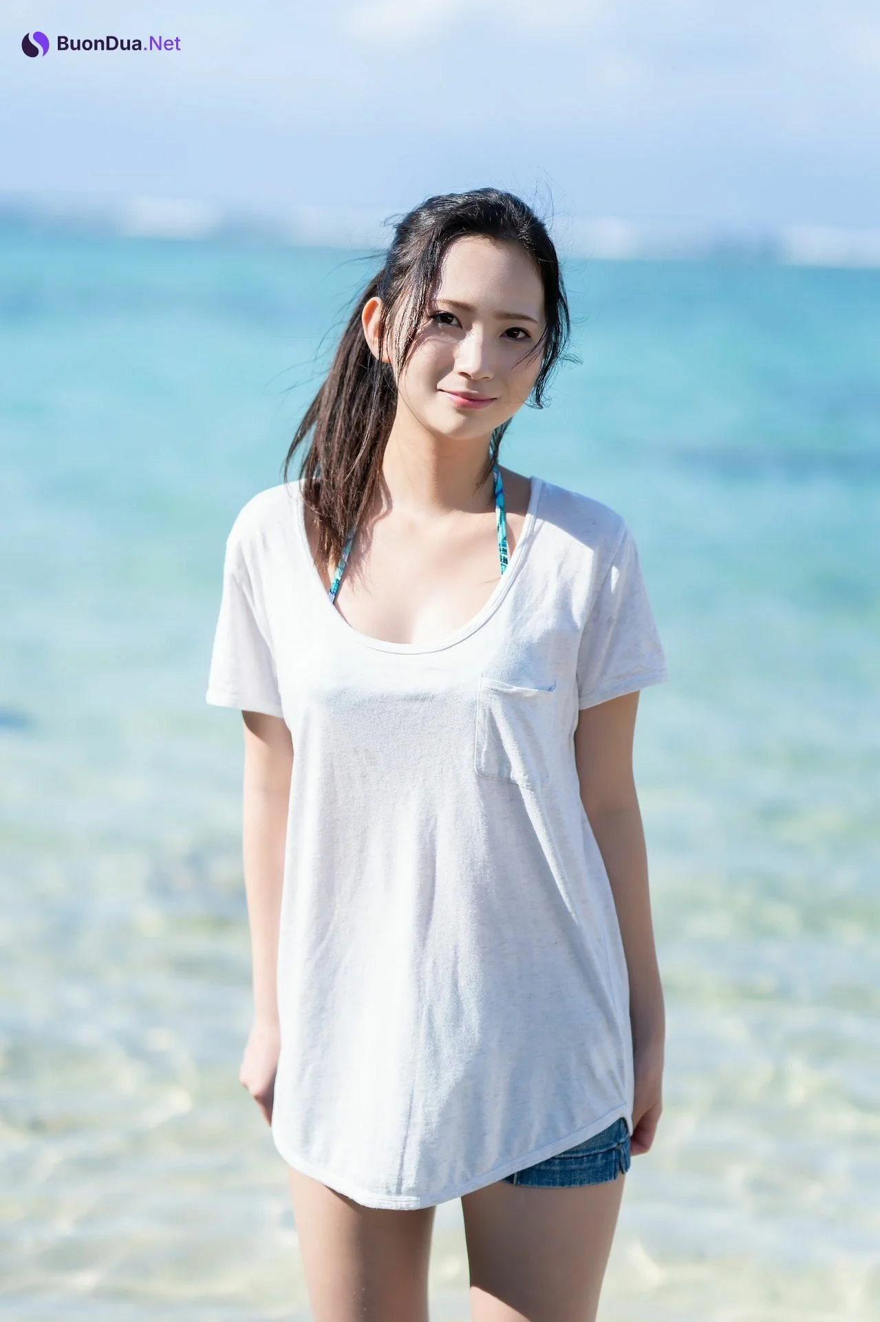 Miho Machiyama 街山みほ, idolpost 写真集 「煌めく紺碧の」 Set.01 - Photo 3