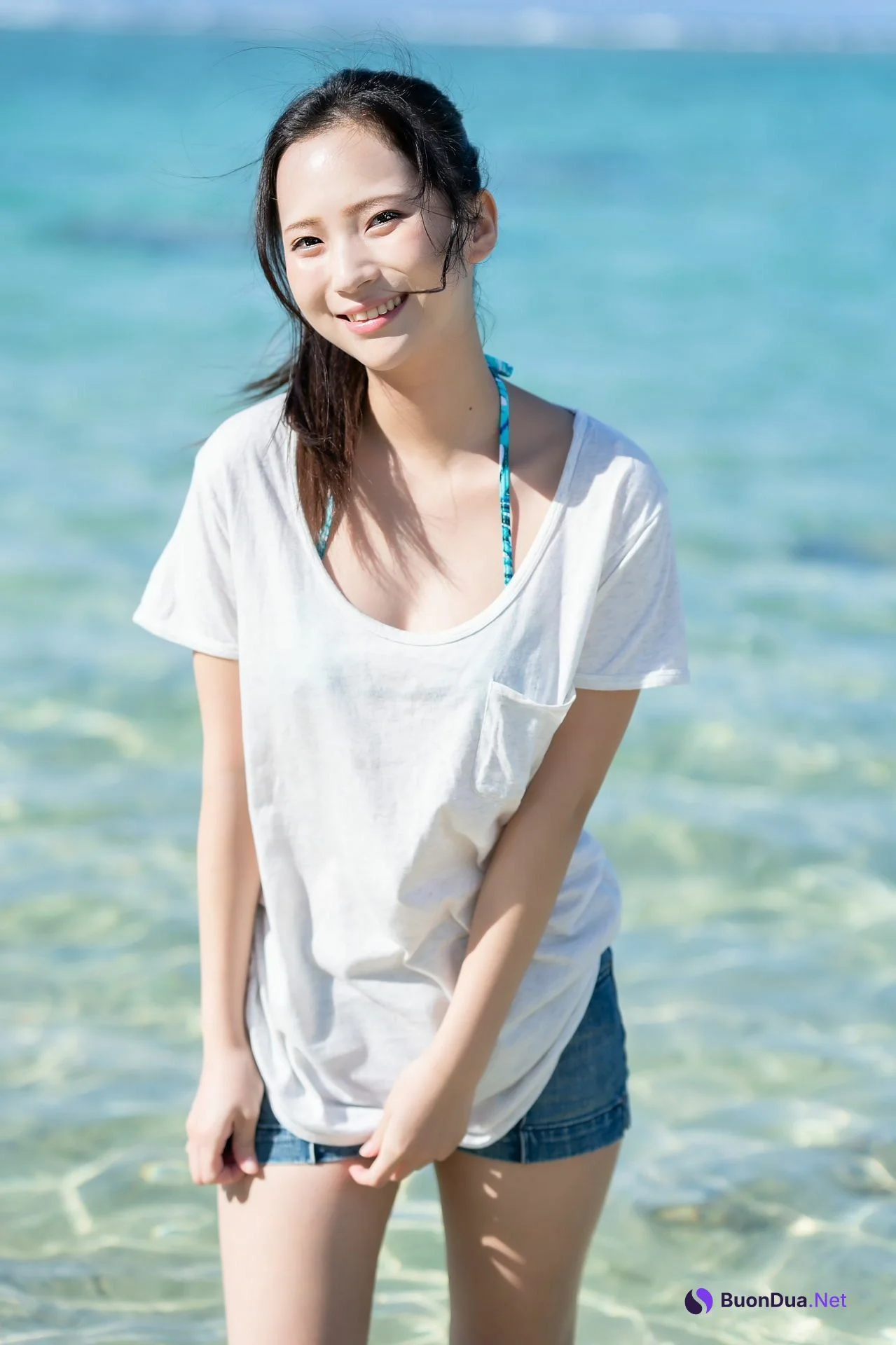 Miho Machiyama 街山みほ, idolpost 写真集 「煌めく紺碧の」 Set.01 - Photo 8