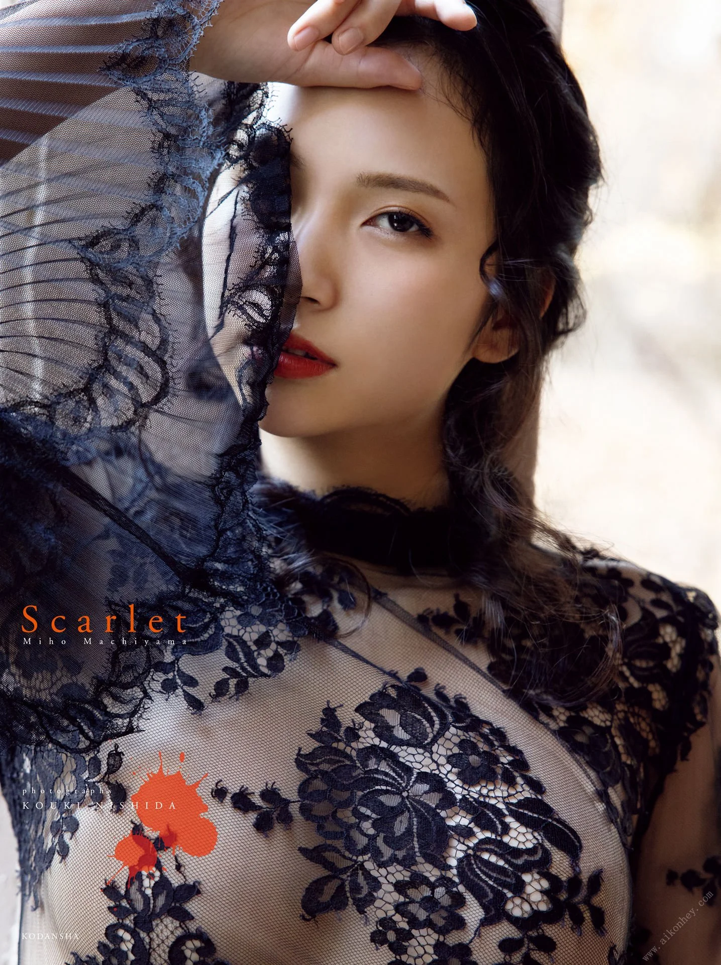 Miho Machiyama 街山みほ, デジタル写真集 「Ｓｃａｒｌｅｔ」 Set.01