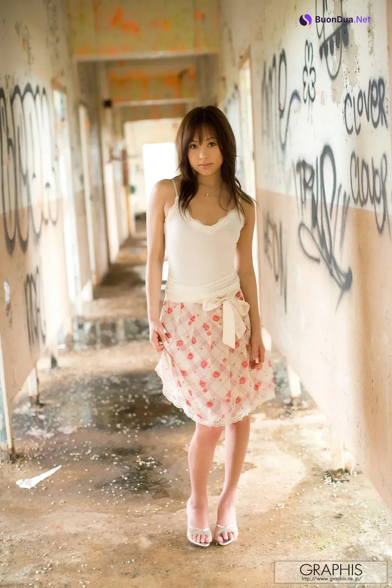 Miina Yoshihara 吉原ミィナ, Graphis First Gravure 初脱ぎ娘 Set.01 - 사진 5