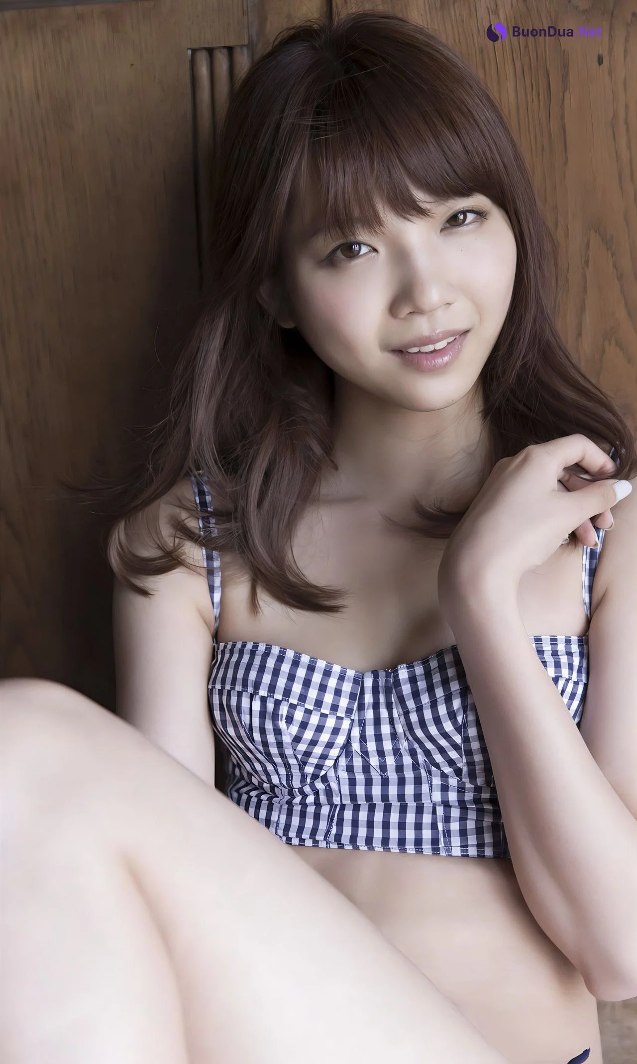 Miki Ozaki 尾崎美紀, 週プレ Photo Book 「素顔のお天気お姉さん」 Set.02 - Photo 15