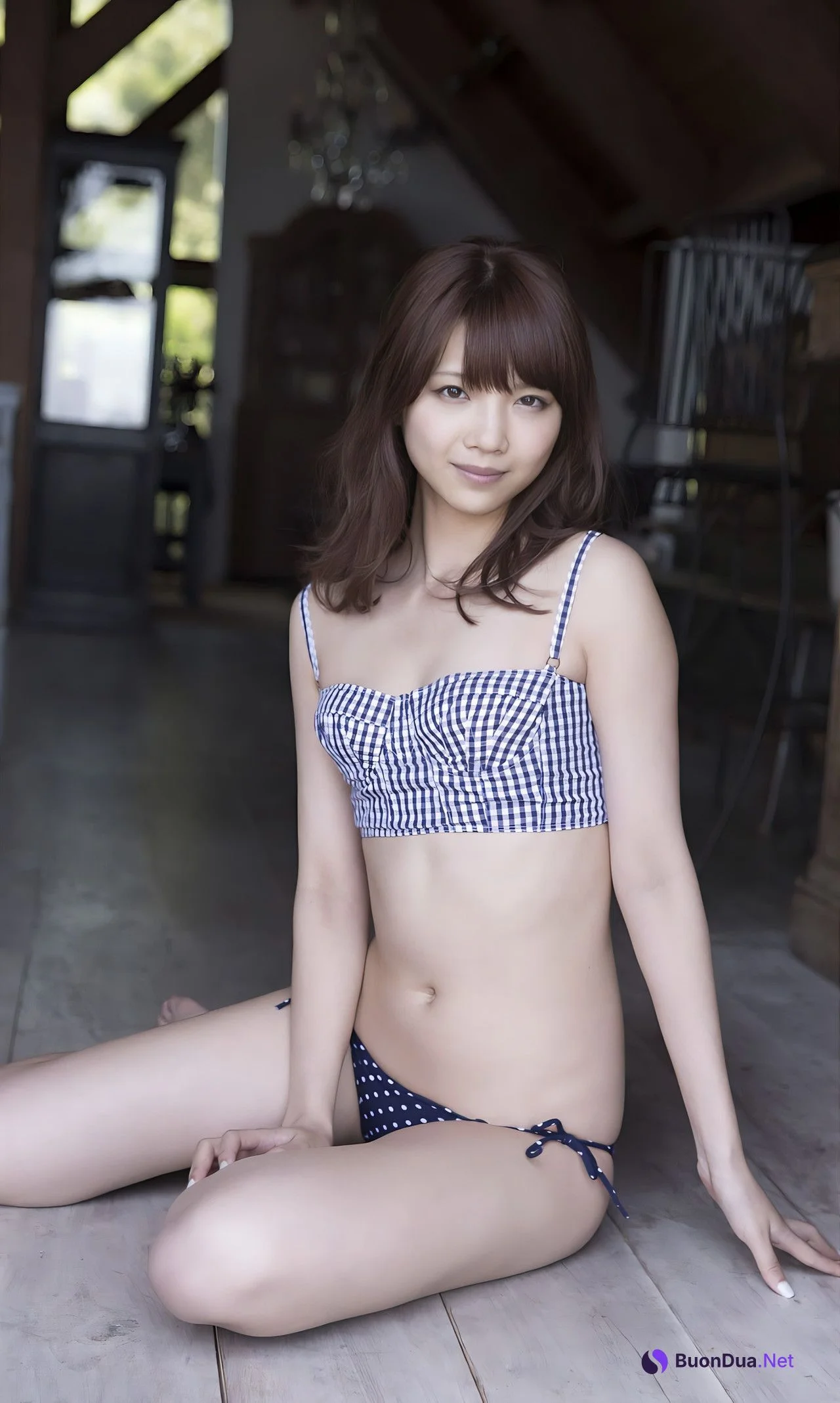 Miki Ozaki 尾崎美紀, 週プレ Photo Book 「素顔のお天気お姉さん」 Set.02 - Photo 16