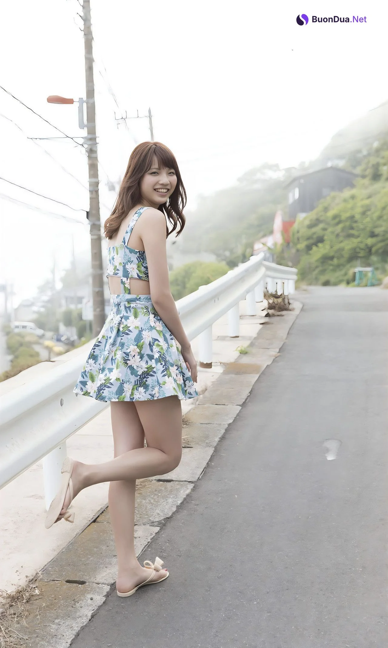 Miki Ozaki 尾崎美紀, 週プレ Photo Book 「素顔のお天気お姉さん」 Set.02 - Photo 2