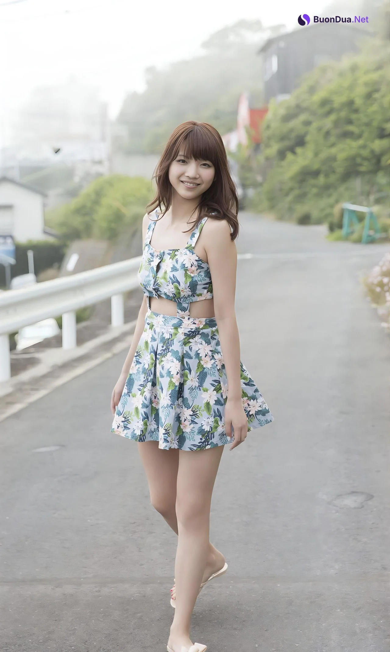 Miki Ozaki 尾崎美紀, 週プレ Photo Book 「素顔のお天気お姉さん」 Set.02 - Photo 3