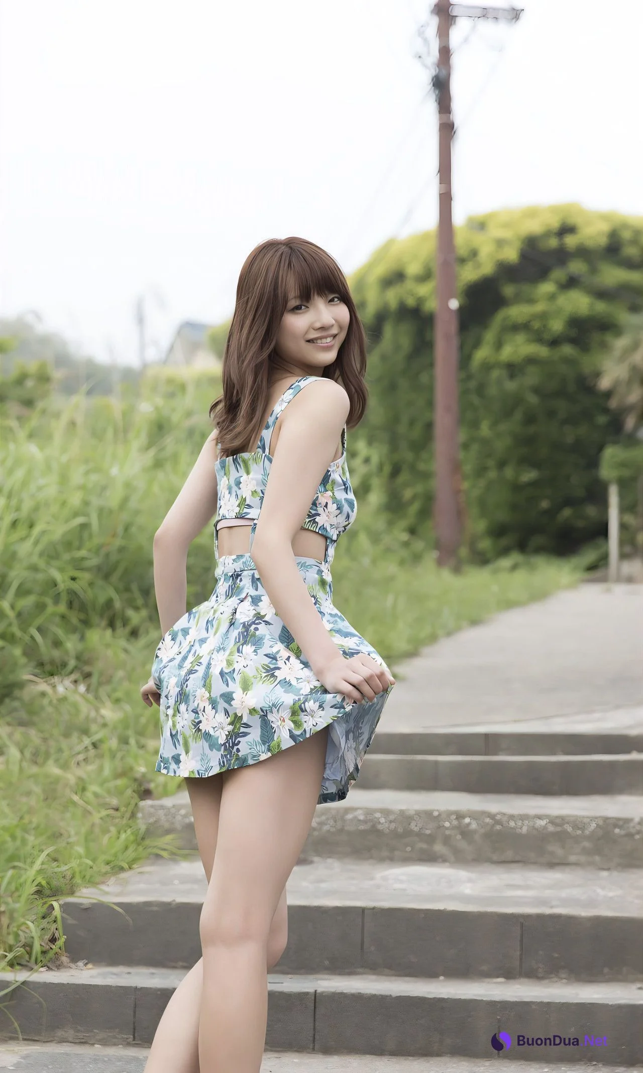 Miki Ozaki 尾崎美紀, 週プレ Photo Book 「素顔のお天気お姉さん」 Set.02 - Photo 4