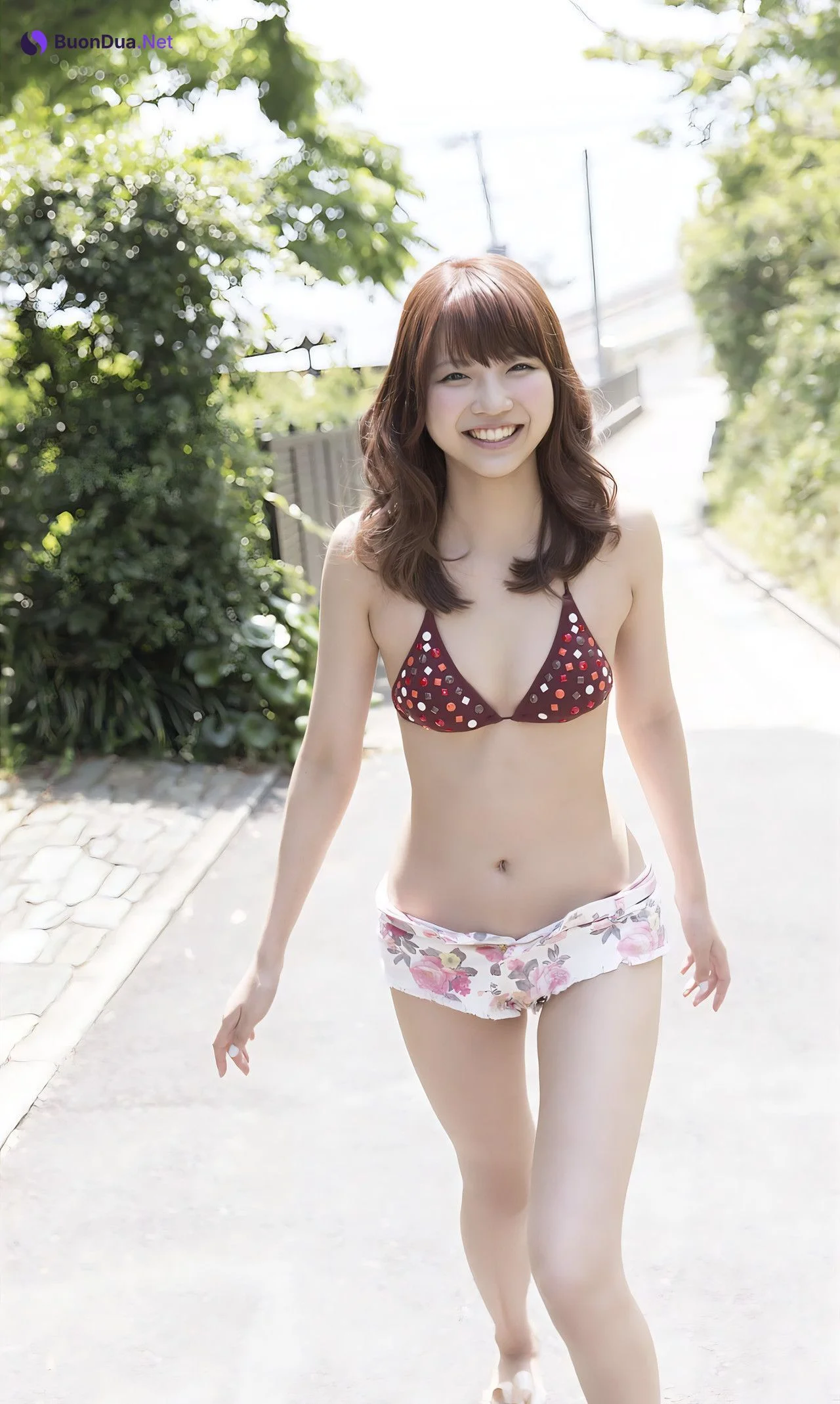 Miki Ozaki 尾崎美紀, 週プレ Photo Book 「素顔のお天気お姉さん」 Set.03 - Photo 2