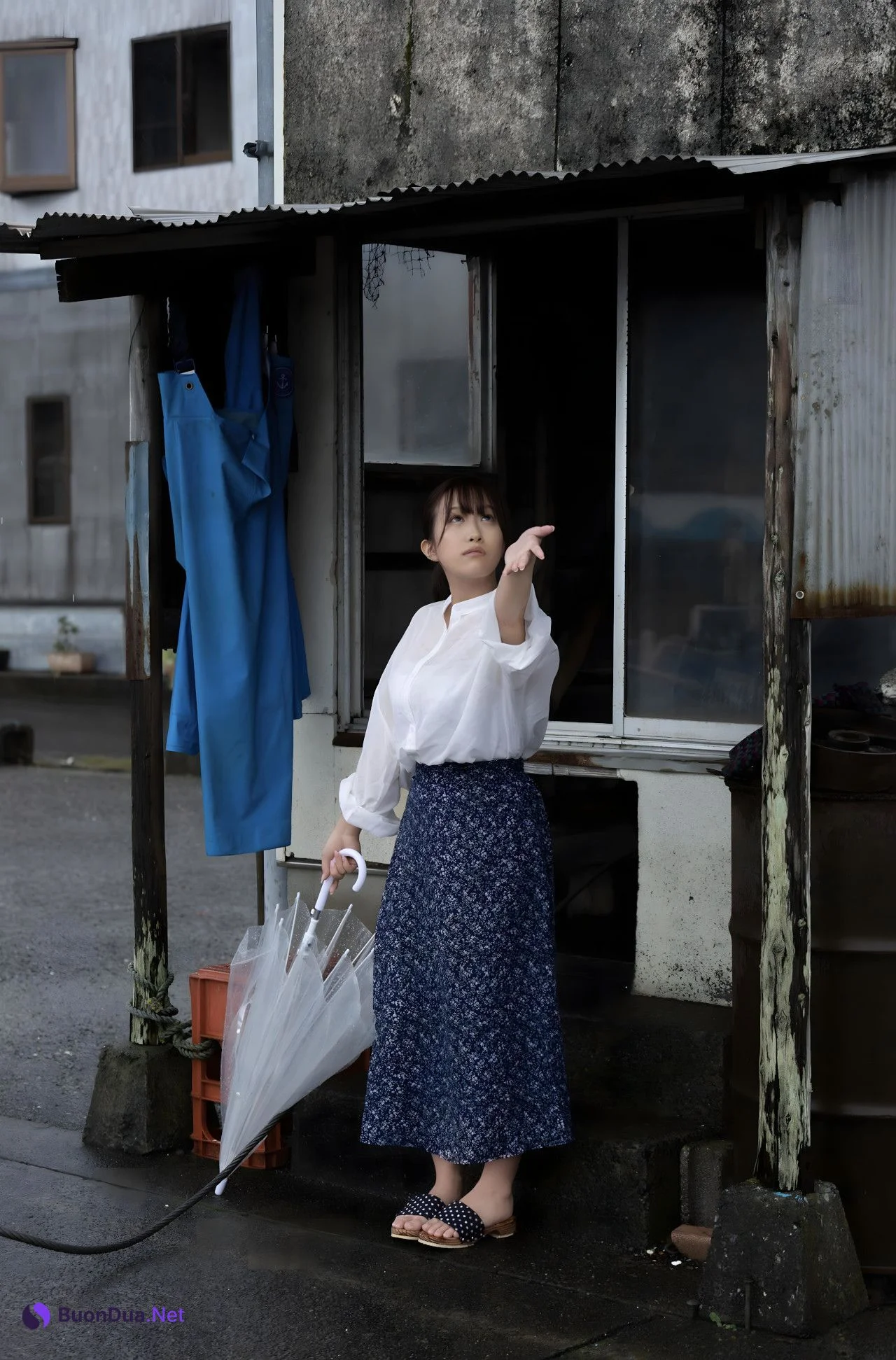 Miki Shiraishi 白石みき, ヘアヌード写真集 港町のオンナ Set.03 - Photo 3